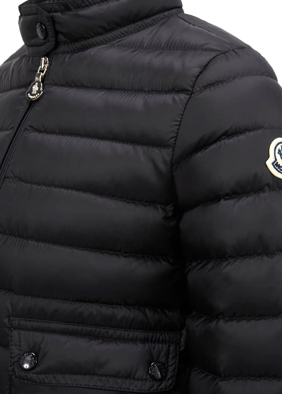Moncler Siyah Kız Çocuk Puff Ceket - 3