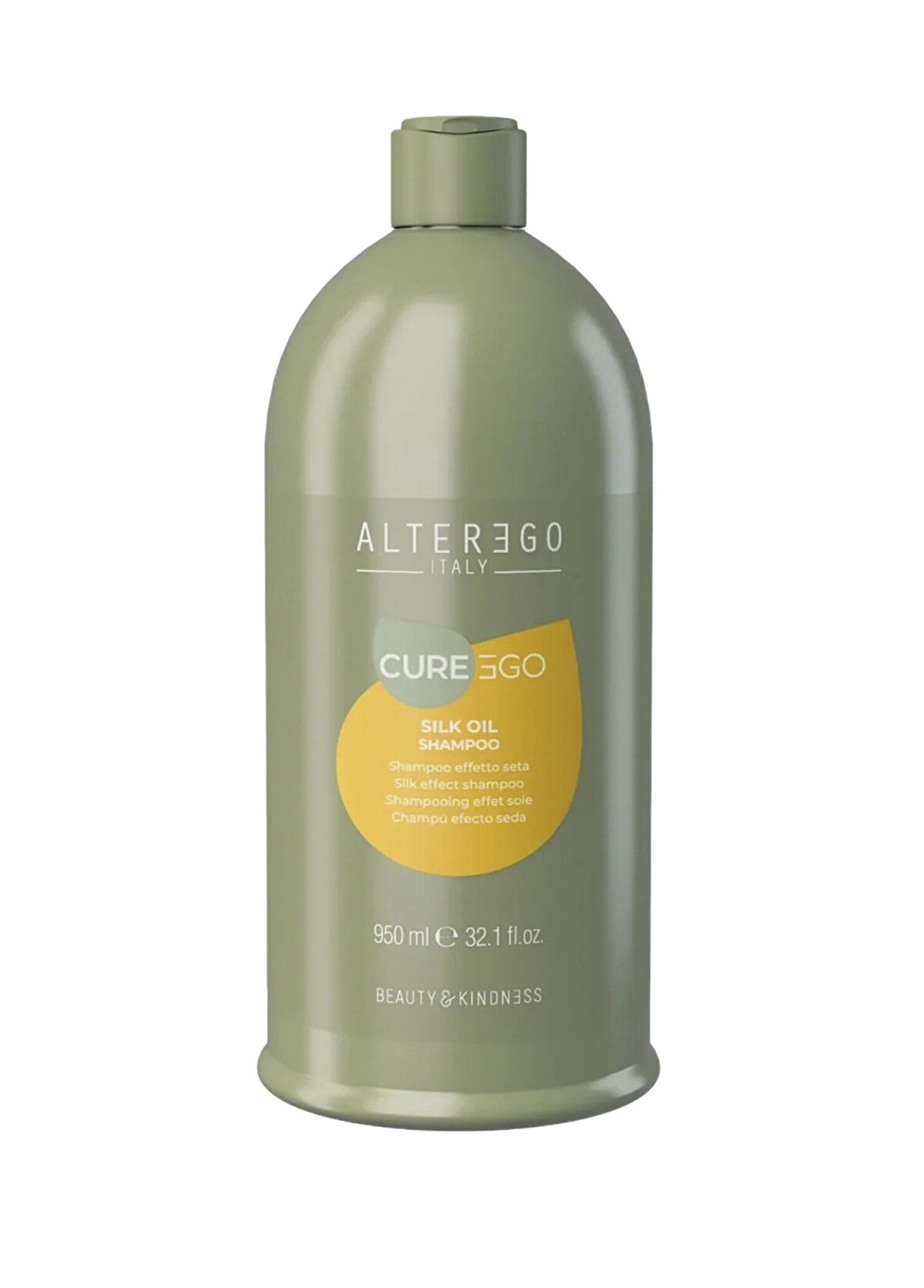 Alter Ego Italy Curego Silk Oil Anti-Frizz Shampoo 950 ml - 1