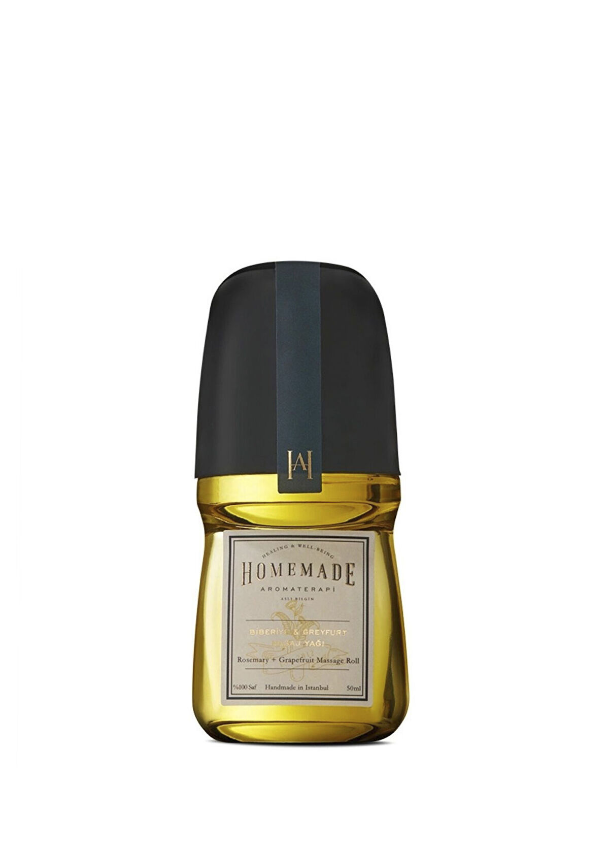 Homemade Aromaterapi Biberiye ve Greyfurt Masaj Yağı 50 ml - 1