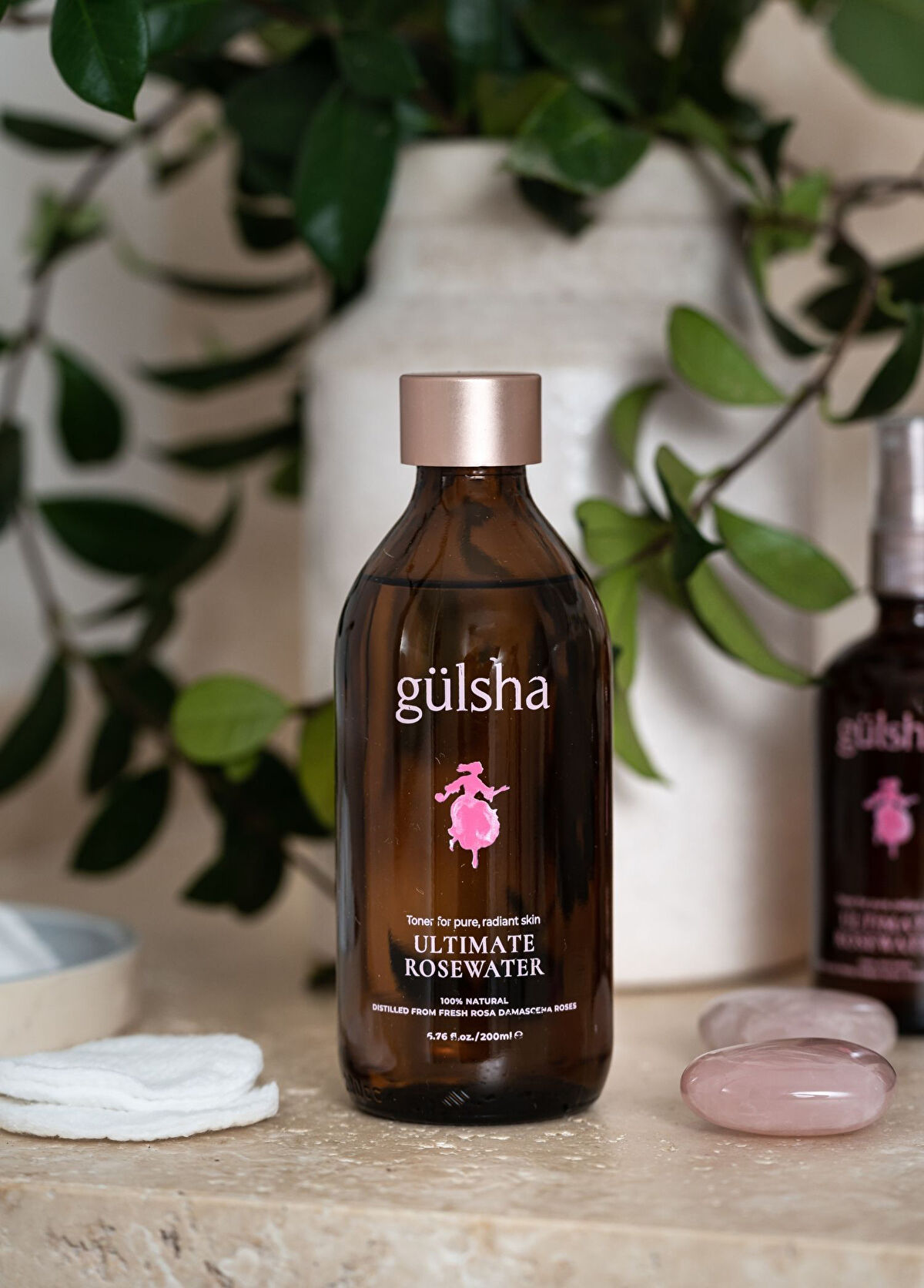 gülsha Tam Gül Suyu Yatıştırıcı & Nemlendirici Yüz Toniği 200 ml - 3