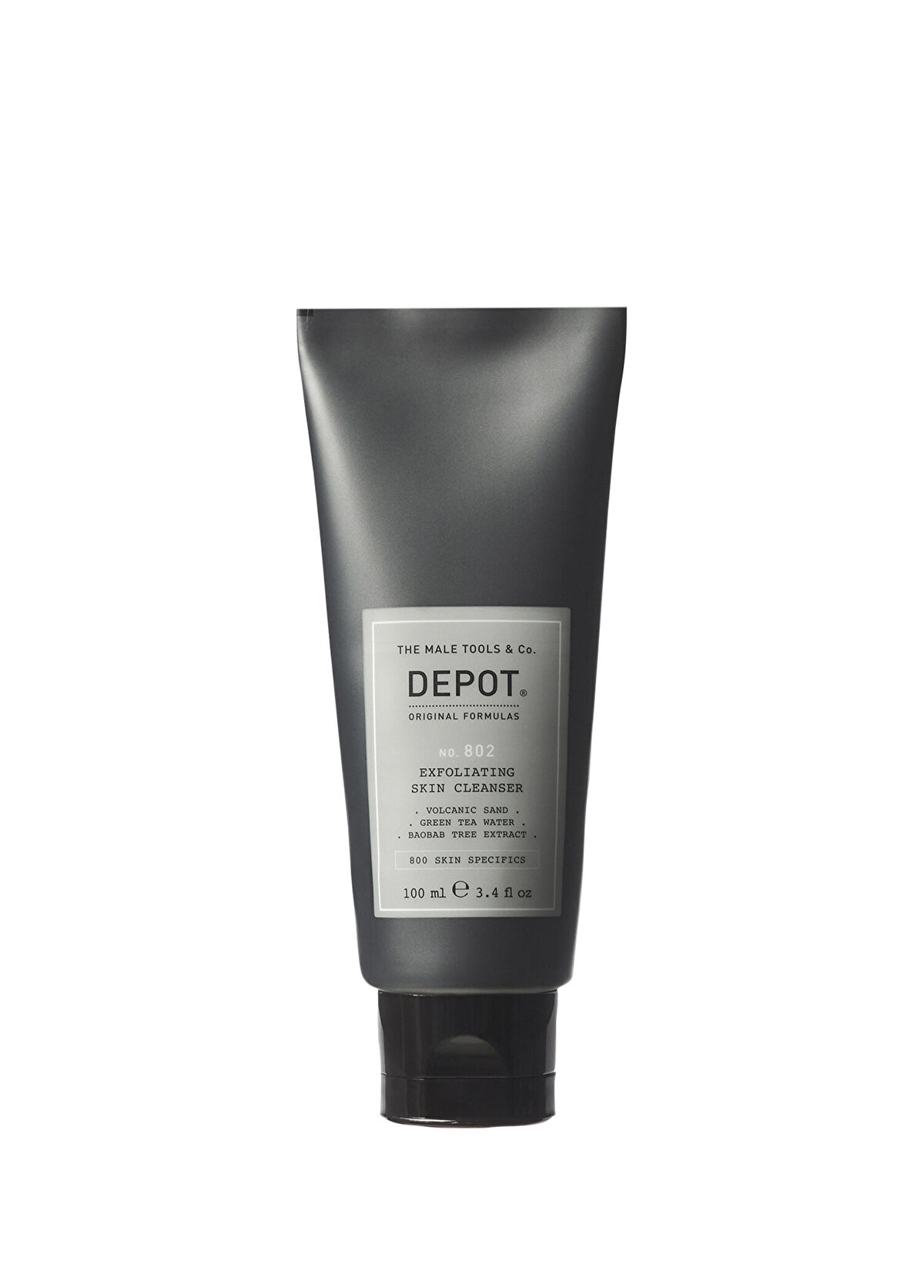 Depot No. 802 Exfoliating Skin Cleanser Erkekler İçin Arındırıcı Yüz Temizleyici 100 ml - 1