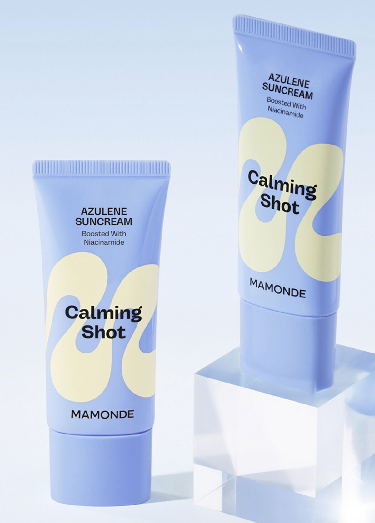 Mamonde Calming Shot Azulen Sun Cream SPF50+ Stres Önleyici ve Nemlendirici Güneş Kremi 35 ml - 3