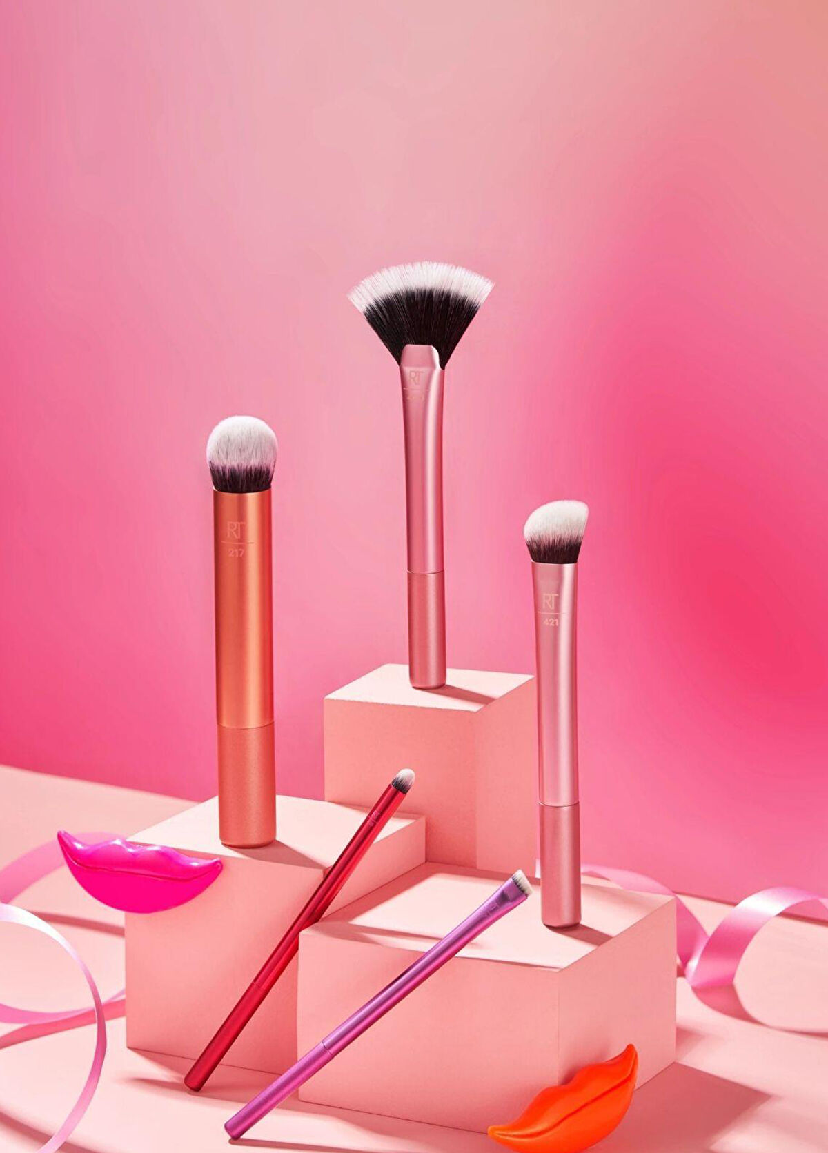 Real Techniques Artist Essentials 5'li Makyaj Fırçası Seti - 3