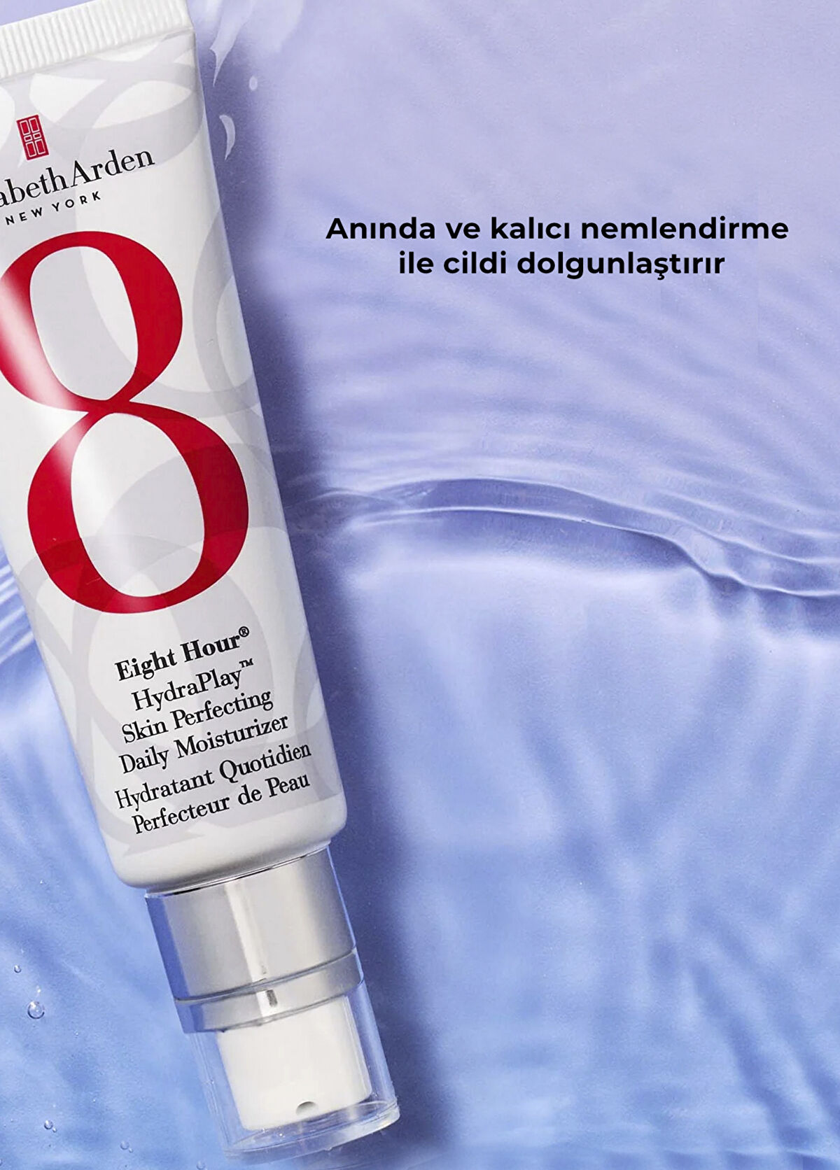 Elizabeth Arden Eight Hour HydraPlay Skin Perfecting Daily Moisturizer Nemlendirici Yüz Kremi 45 ml - 3