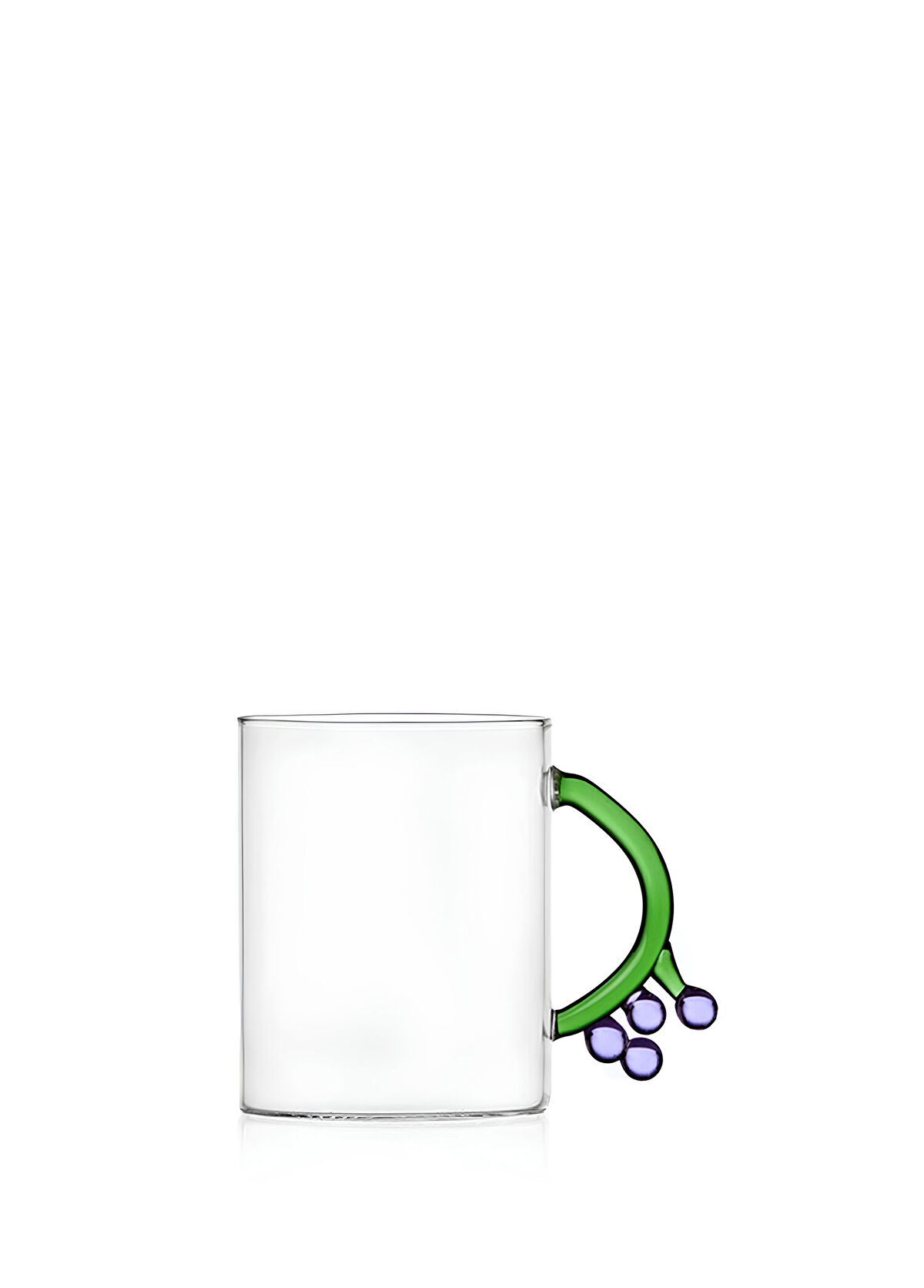 Ichendorf Milano Fruits Flowers Üzüm Figürlü Cam Kupa - 1