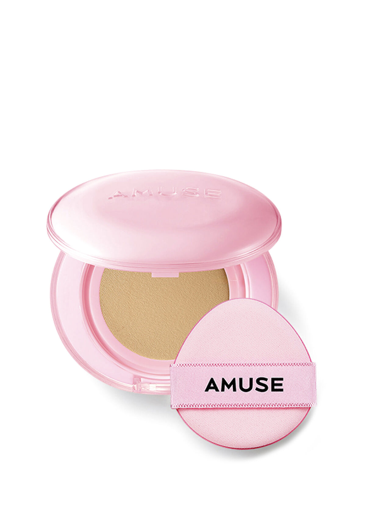Amuse Dew Power Vegan Cushion SPF 50+ PA++++ 03 Gün Boyu Kalıcı Orta Parlak Bitişli BB Krem 15 gr - 1