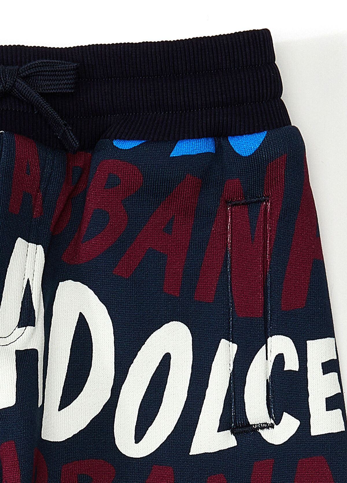 Dolce&Gabbana Geometrik Logo Desenli Erkek Çocuk Jogger Pantolon - 3