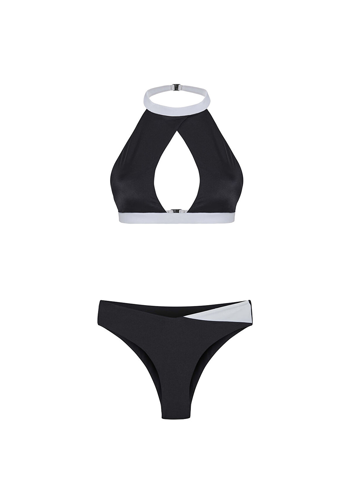 Lyn Swimwear Yve Black Halter Neck Women's Bikini Set - 1