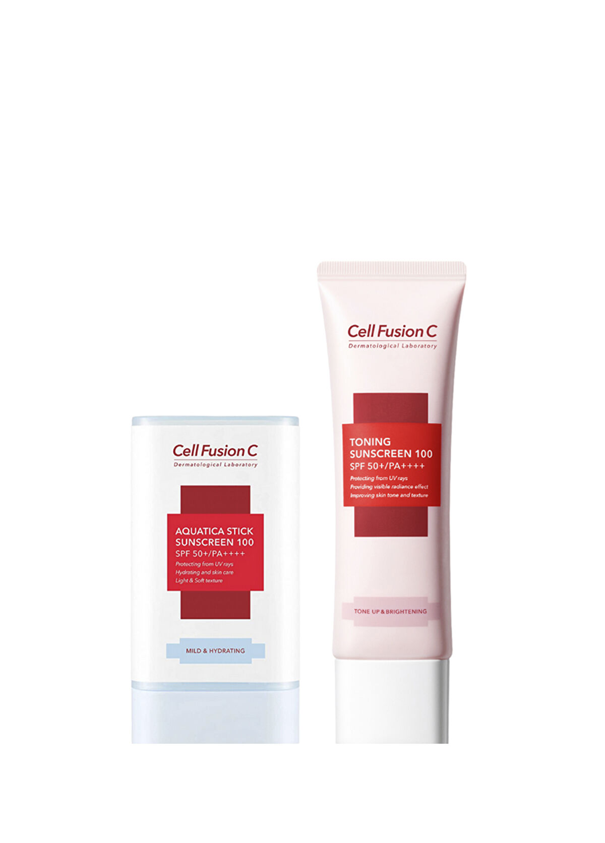 Cell Fusion C Tone Up ve Aquatica Güneş Kremi Seti - 1