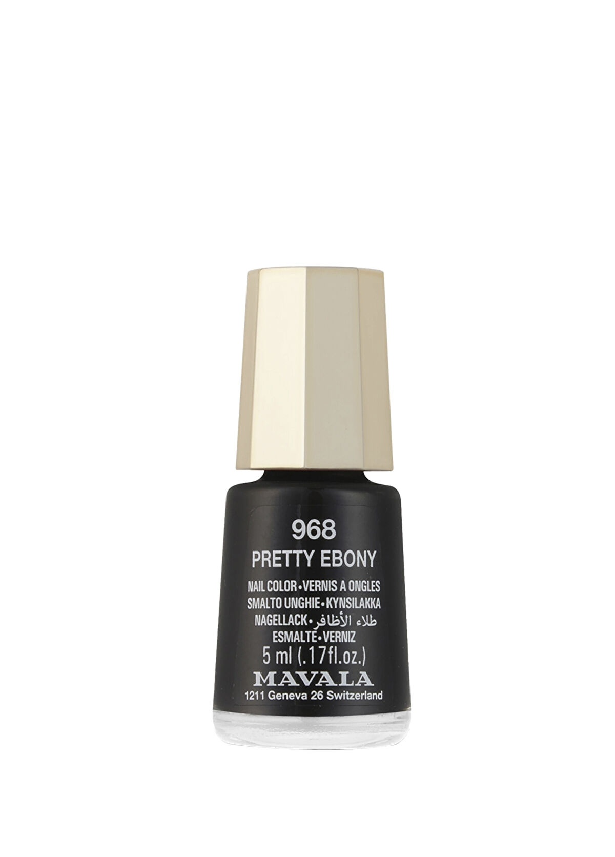 Mavala Mini Color Oje 968 Pretty Ebony 5 ml - 1