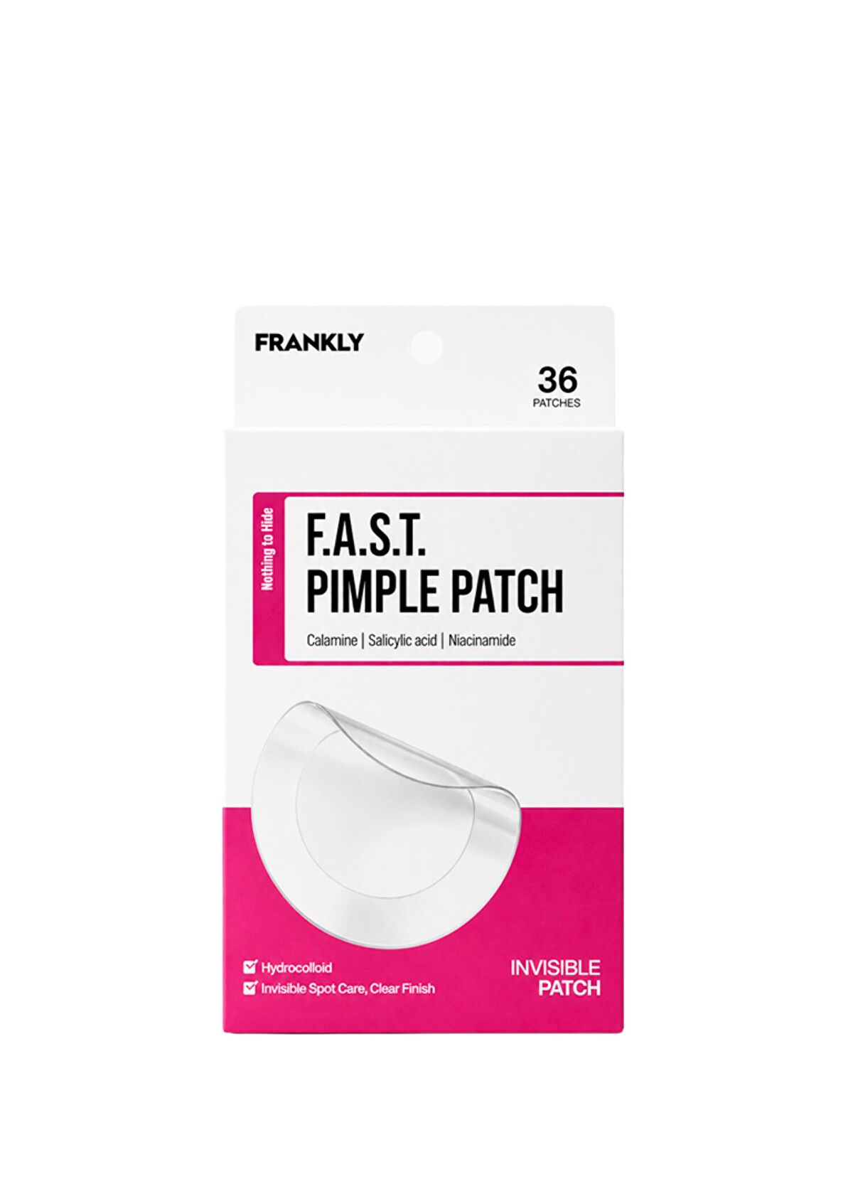 Frankly Pimple Patch Hidrokolloid 36'lı Akne ve Sivilce Bakım Bandı - 1
