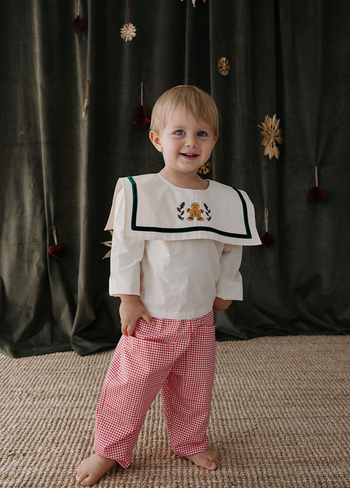 Ilo + Friends Barrel Checky Pants - 3