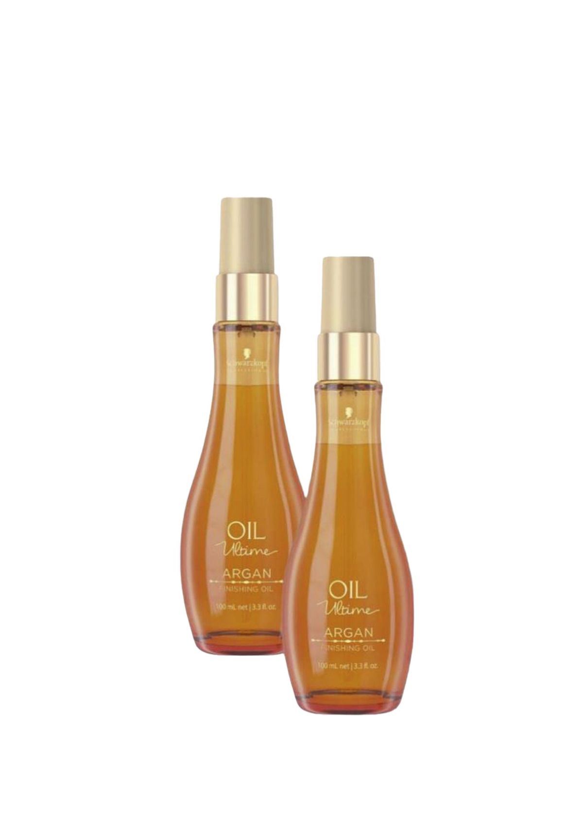 Oil Ultime Finishing Oil Normal ve Kalın Telli Saçlara Özel Besleyici Argan Yağı 100 ml x 2 - 1