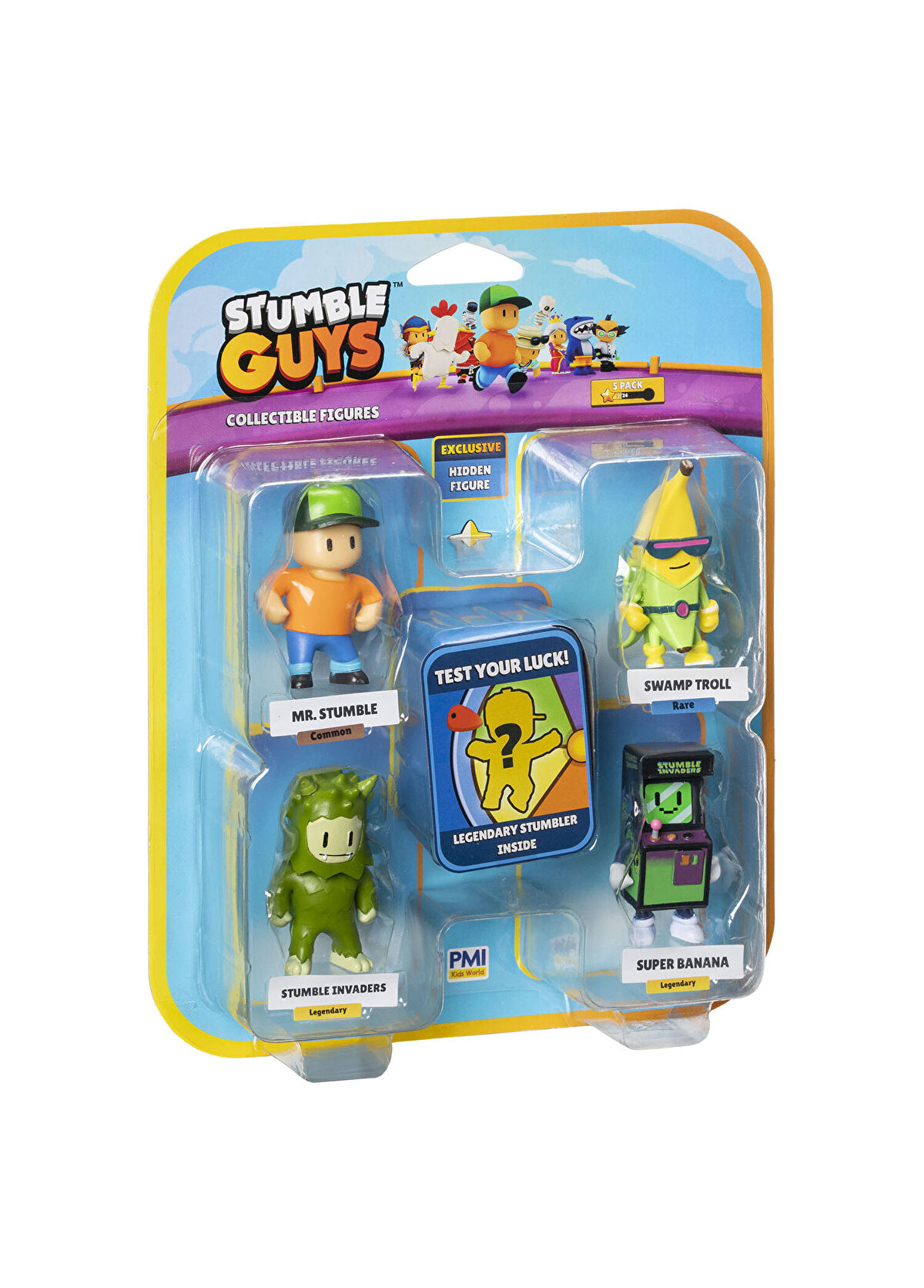 Stumble Guys Model 1 5’li Karaker Figür Oyuncak Seti SG2240 - 3