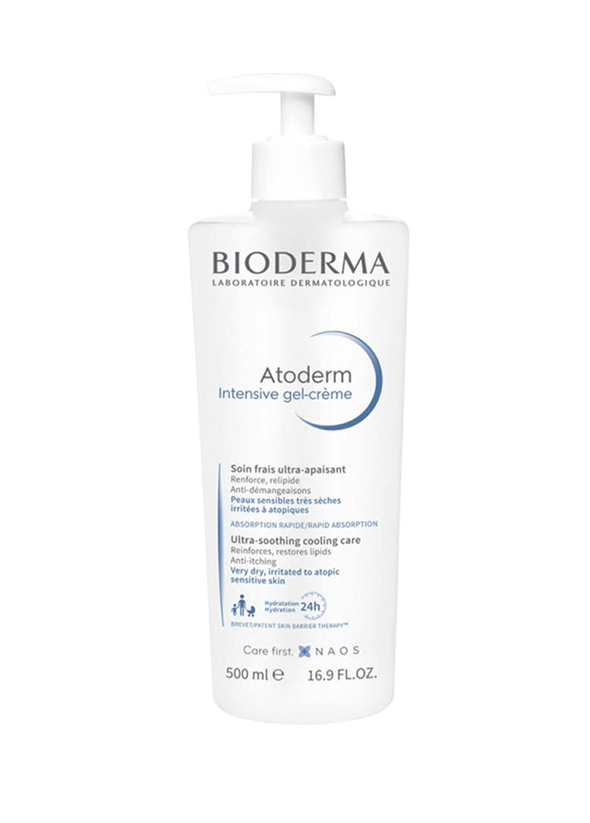 Bioderma Atoderm Intensive Gel Kuru Ciltler İçin Nemlendirici Yüz Kremi 500 ml - 1