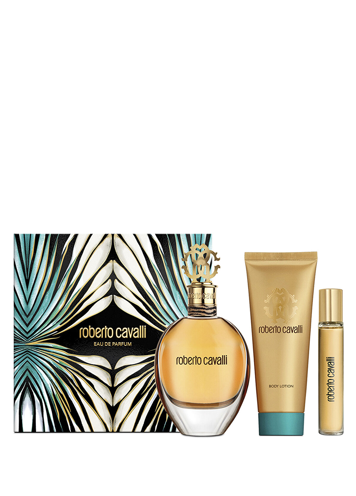 Roberto Cavalli Signature EDP 75 ml + Seyahat Boy 15 ml + Vücut Losyonu 100 ml Kadın Parfüm Seti - 1