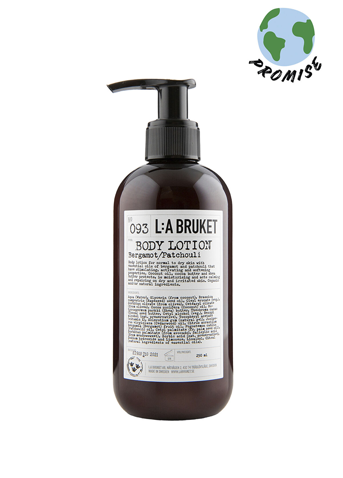 L:A Bruket Body Lotion Bergamot Patchouli 240 ml - 1