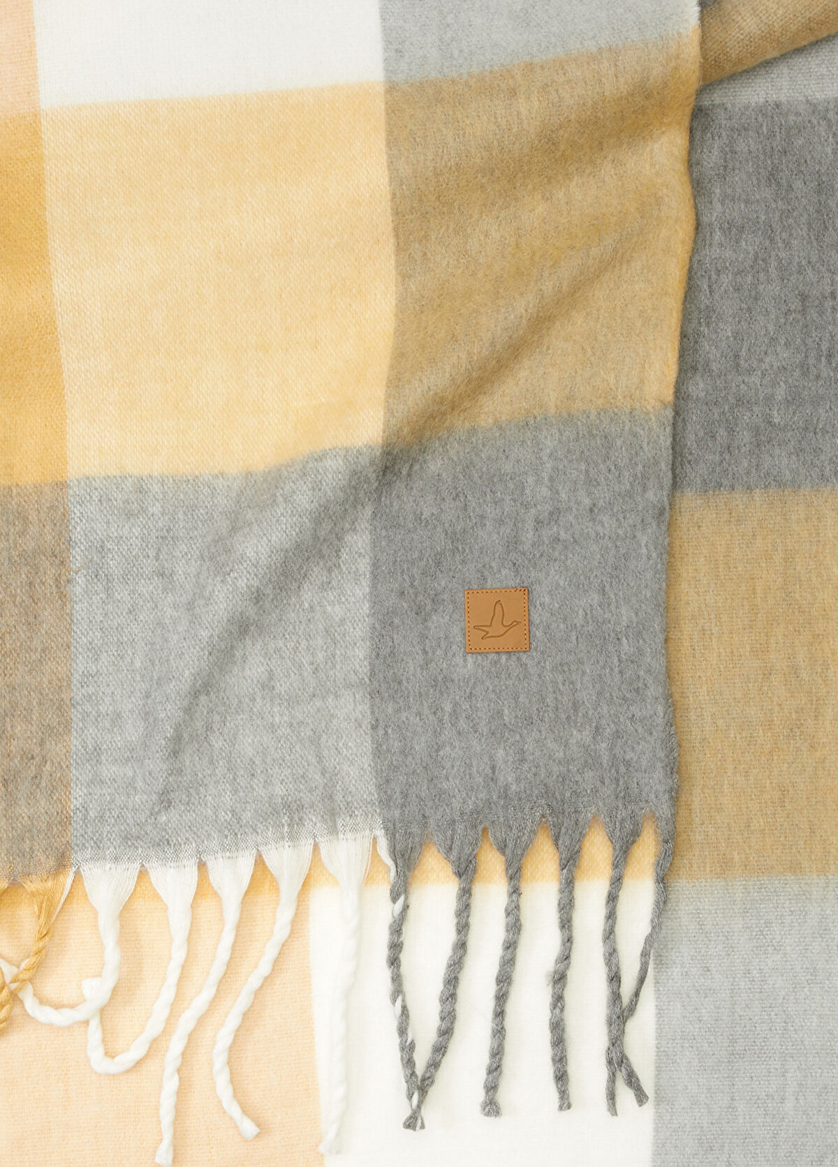 Beymen Club Plaid Patterned Women's Scarf - 3