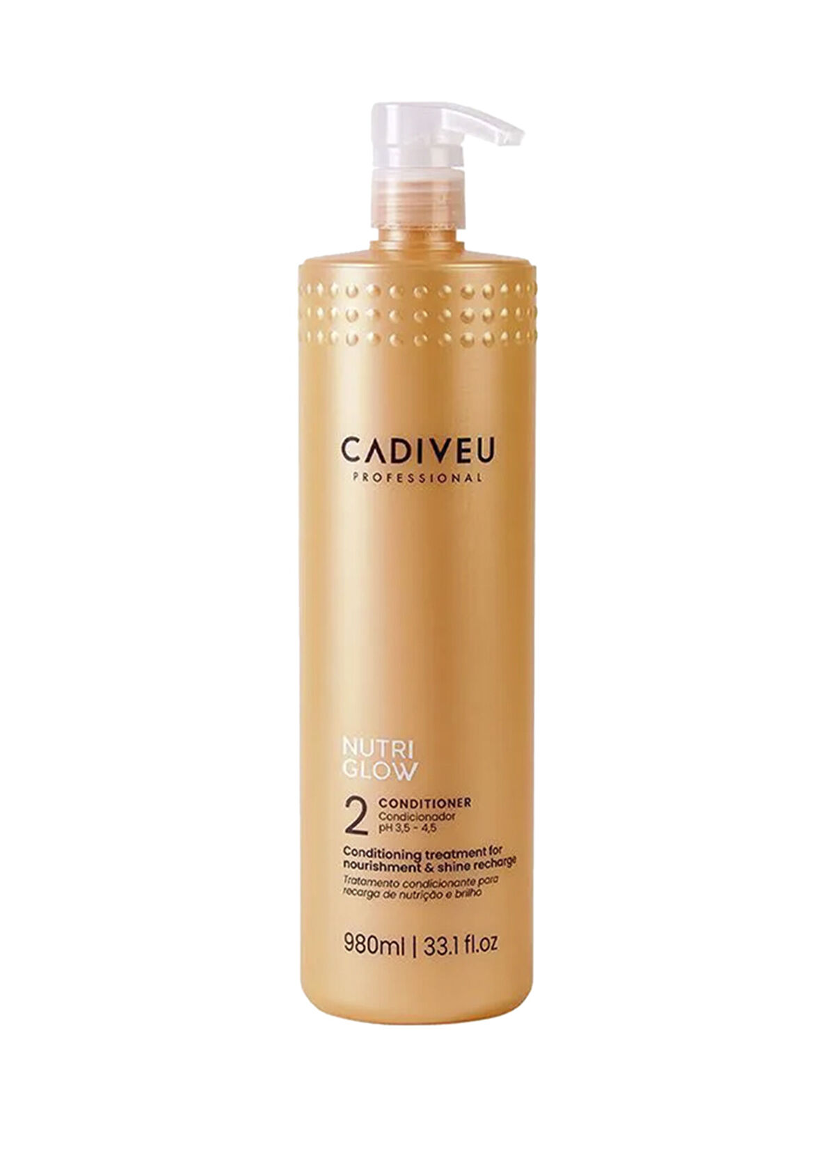 Cadiveu Nutri Glow Besleyici Saç Bakım Kremi 980 ml - 1
