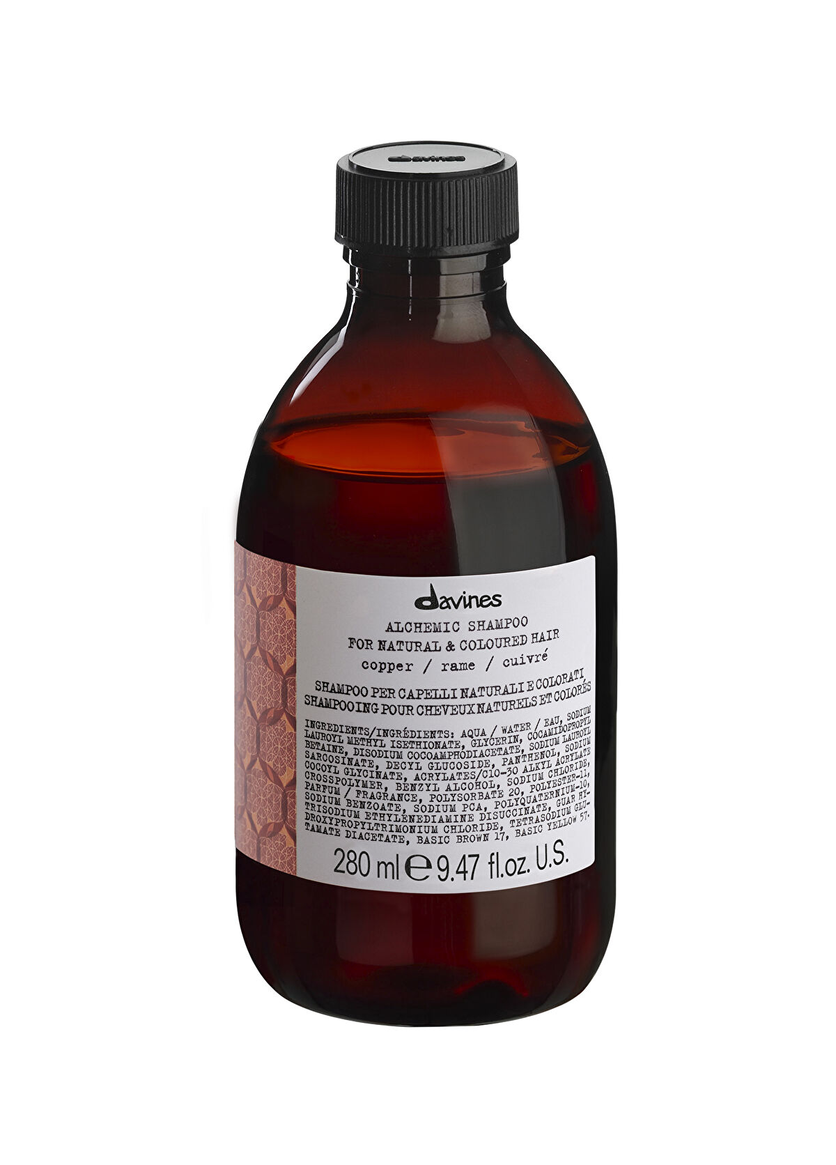 Davines Alchemic Copper Shampoo Bakır Saçlar için Renk Tazeleyici Şampuan 280 ml - 1