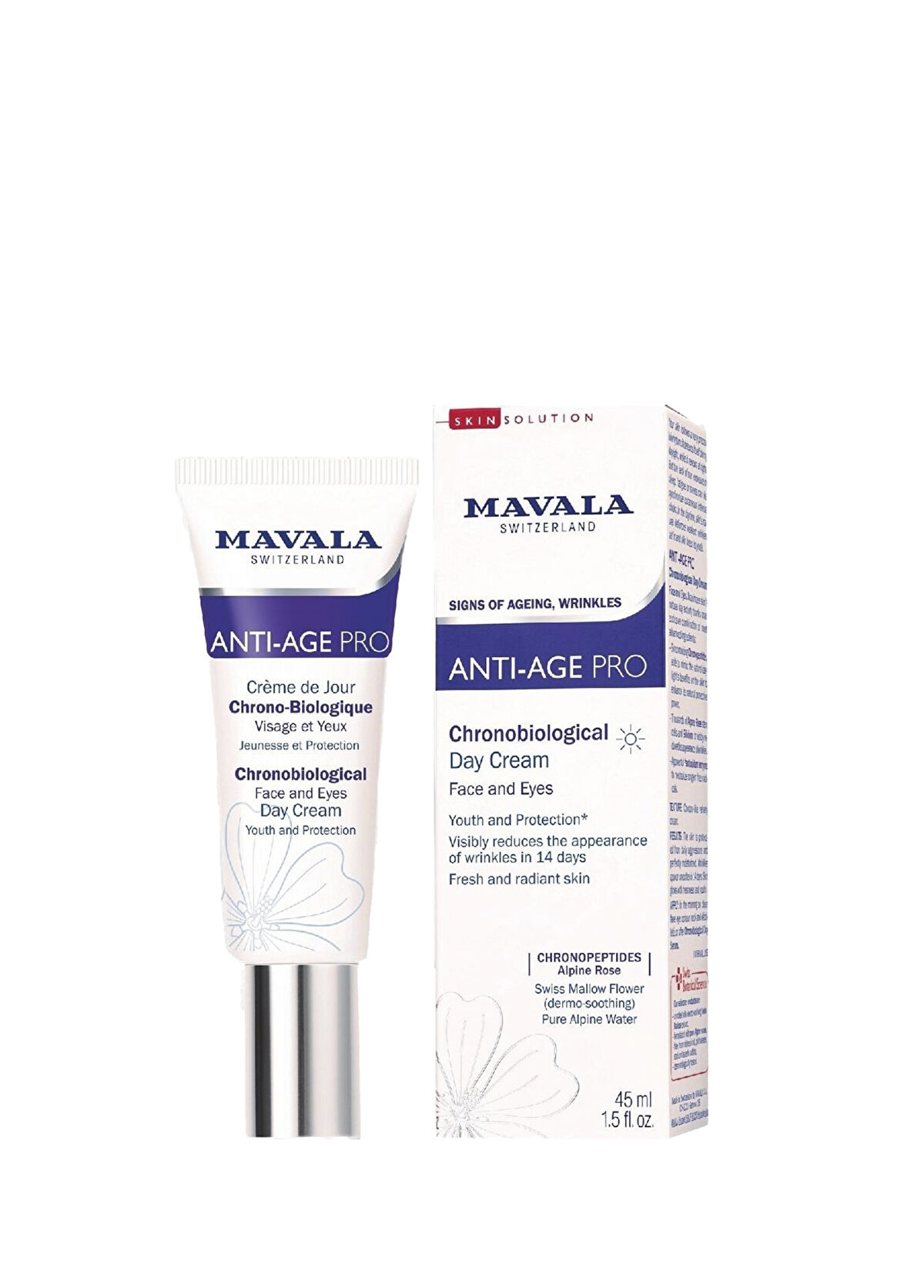 Mavala Anti Age Pro Kronobiyolojik Canlandırıcı Gündüz Kremi 45 ml - 1