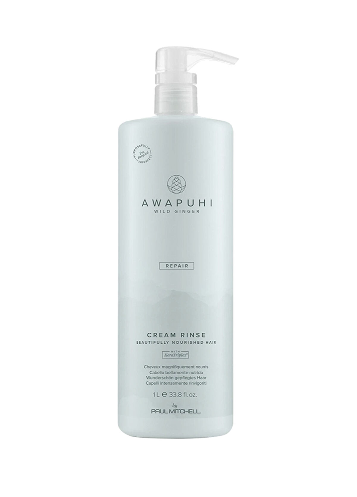 Awapuhi Wild Ginger Repair Cream Rinse Hair Care Cream 1000 ml - 1