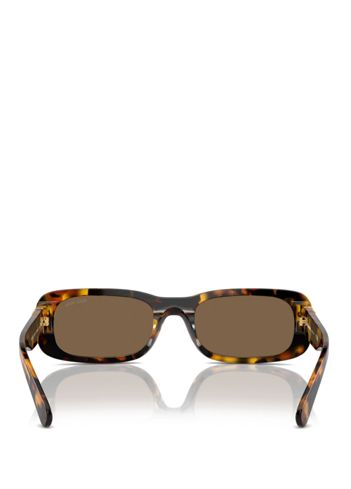 Miu Miu Turtle Desenli Kadın Güneş Gözlüğü - 3