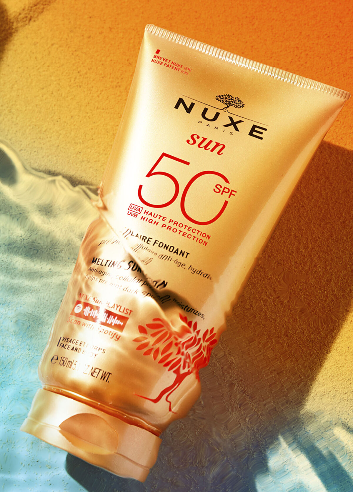 Nuxe Spf 50+ Güneş Koruyucu Yüz ve Vücut Sütü 150 ml - 3