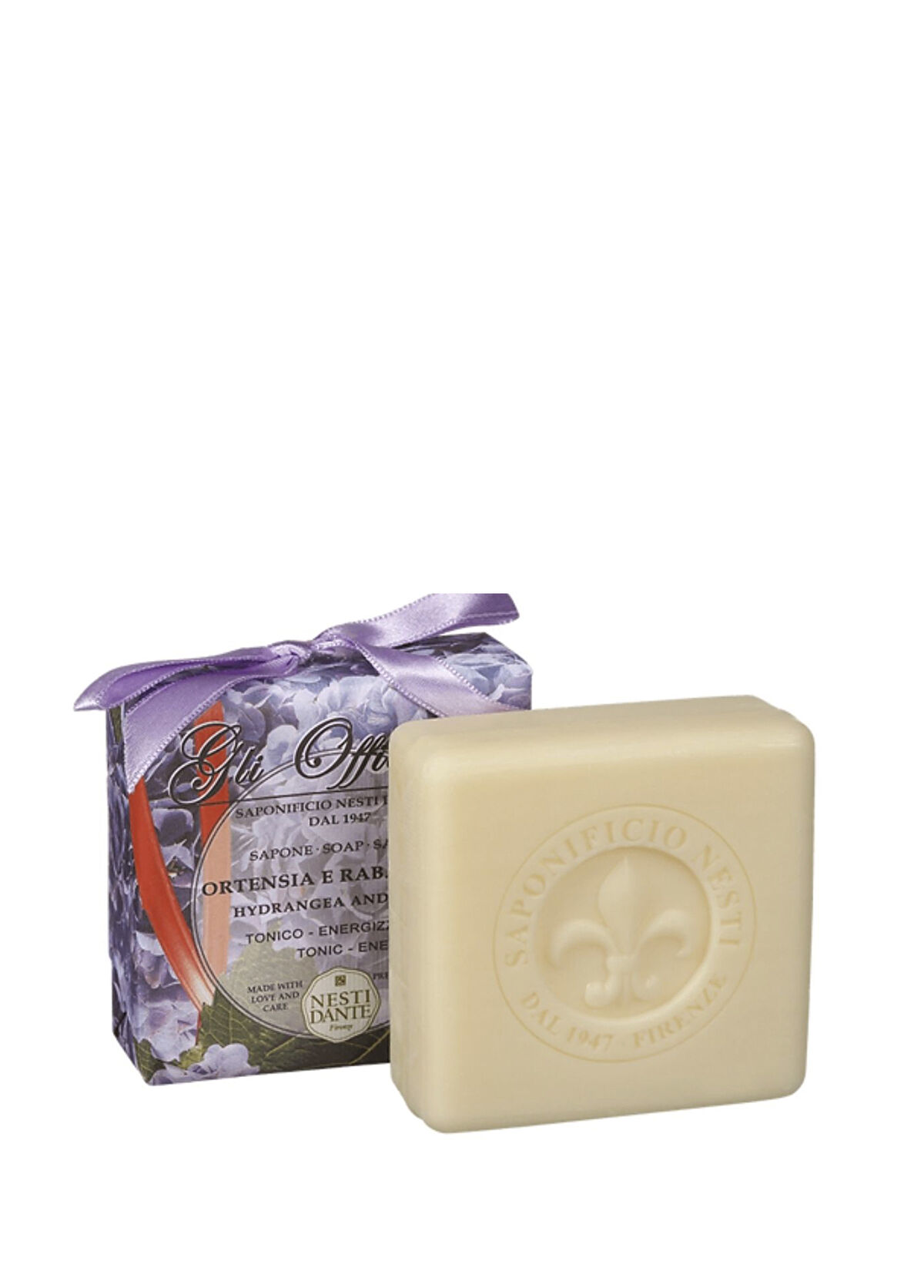 Nesti Dante Gli Officinali Ortanca ve Ravent Vegan Bakım Sabunu 200 gr - 1