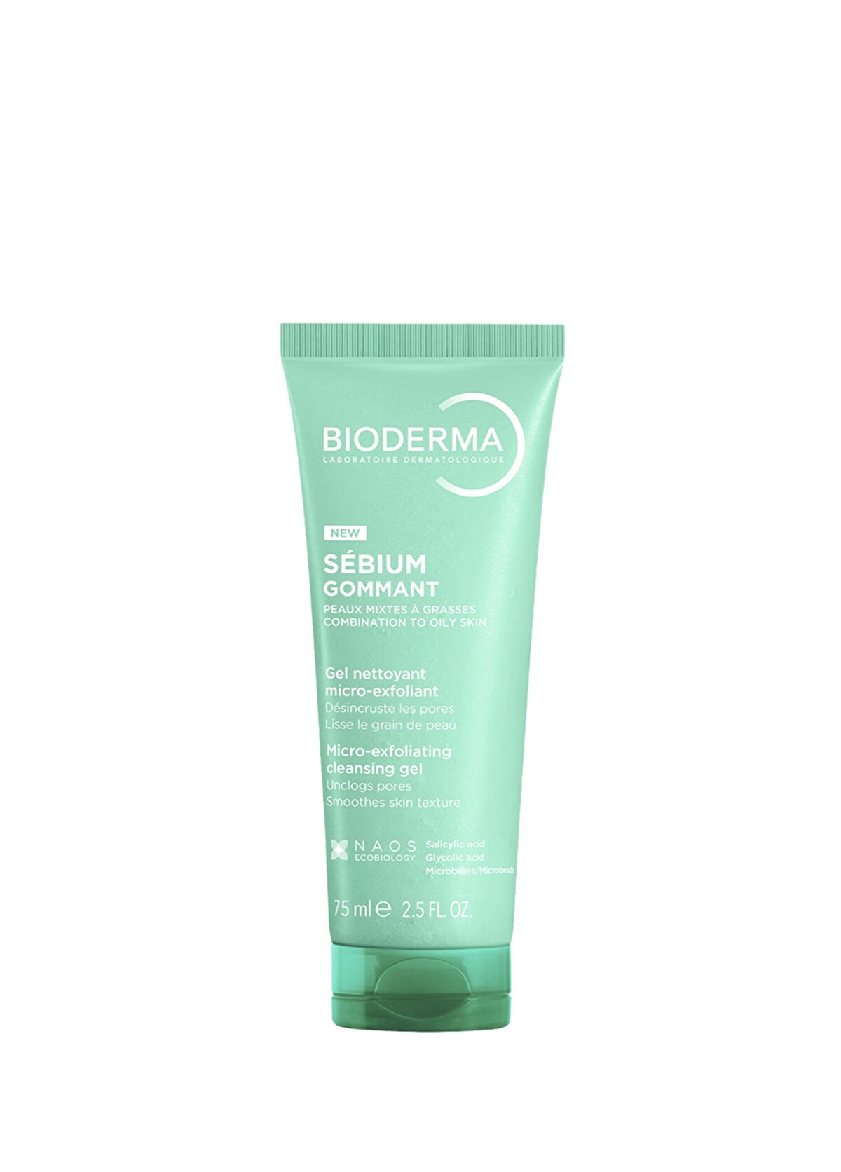 Bioderma Sebium Exfoliating Gel Siyah Nokta ve Gözenek Karşıtı Peeling Yüz Temizleme Jeli 75 ml - 1