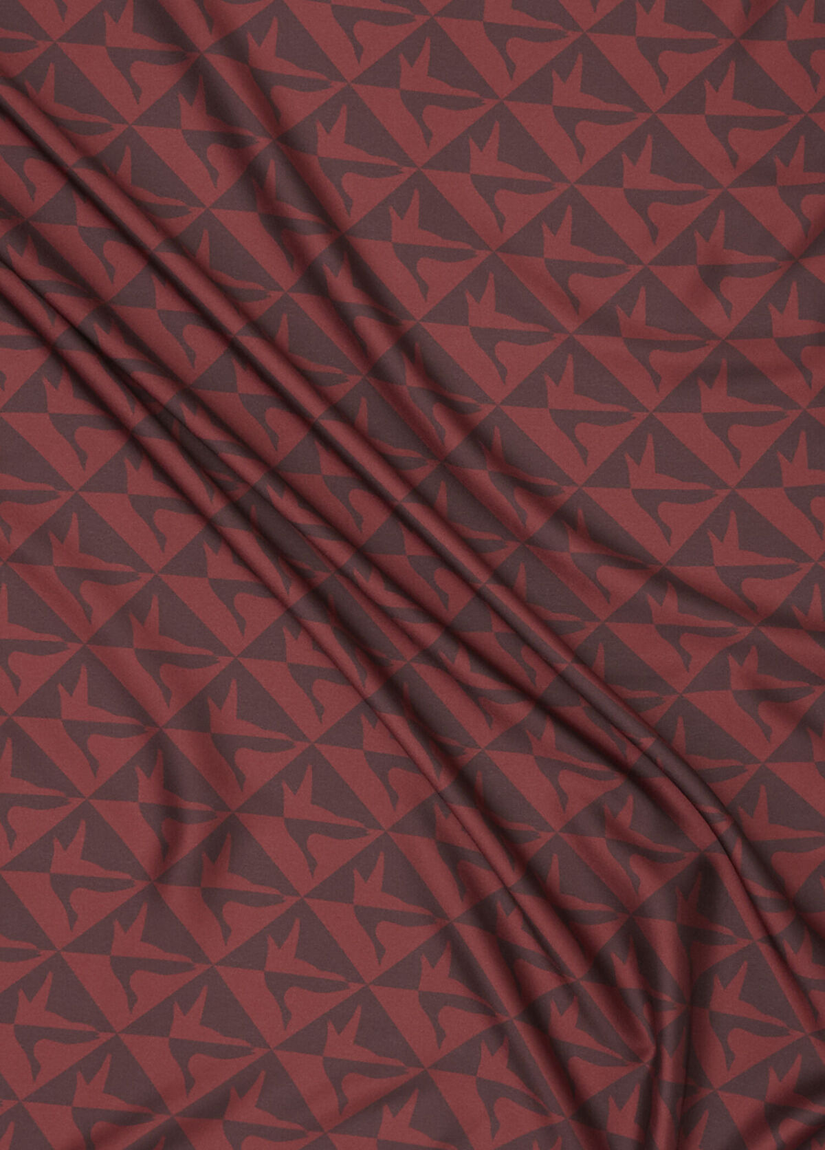 Beymen Club Monogram Bordo Eşarp - 3