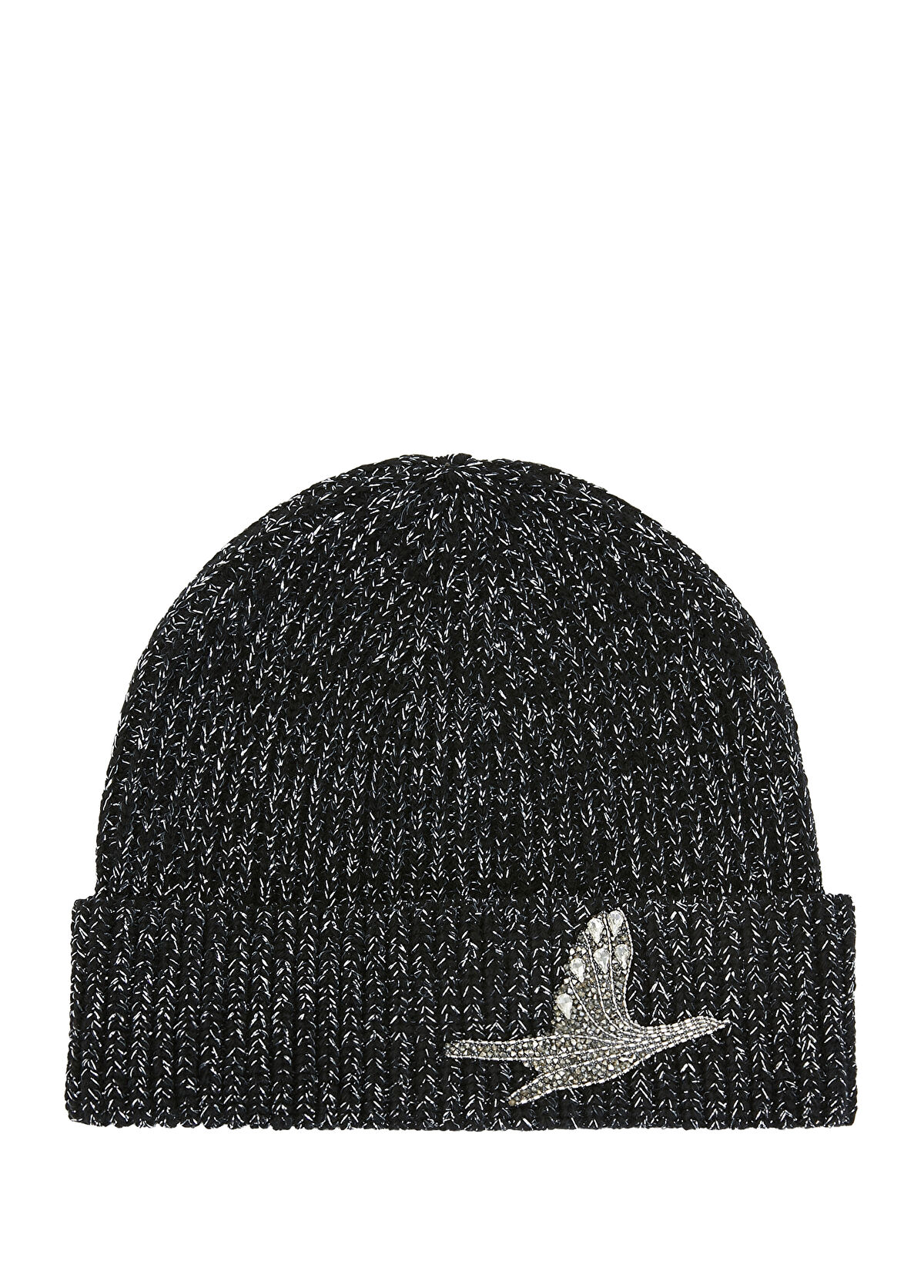 Beymen Club Siyah Logo Detaylı Kadın Yün Bere - 1