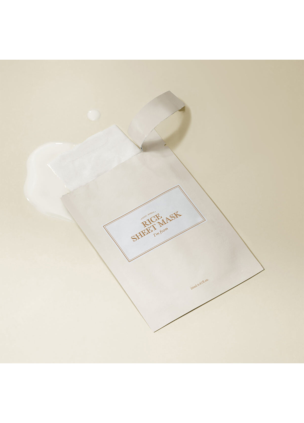 I’m From Rice Sheet Mask Leke Karşıtı ve Derinlemesine Besleyici Pirinç Özlü Maske 22 ml - 3