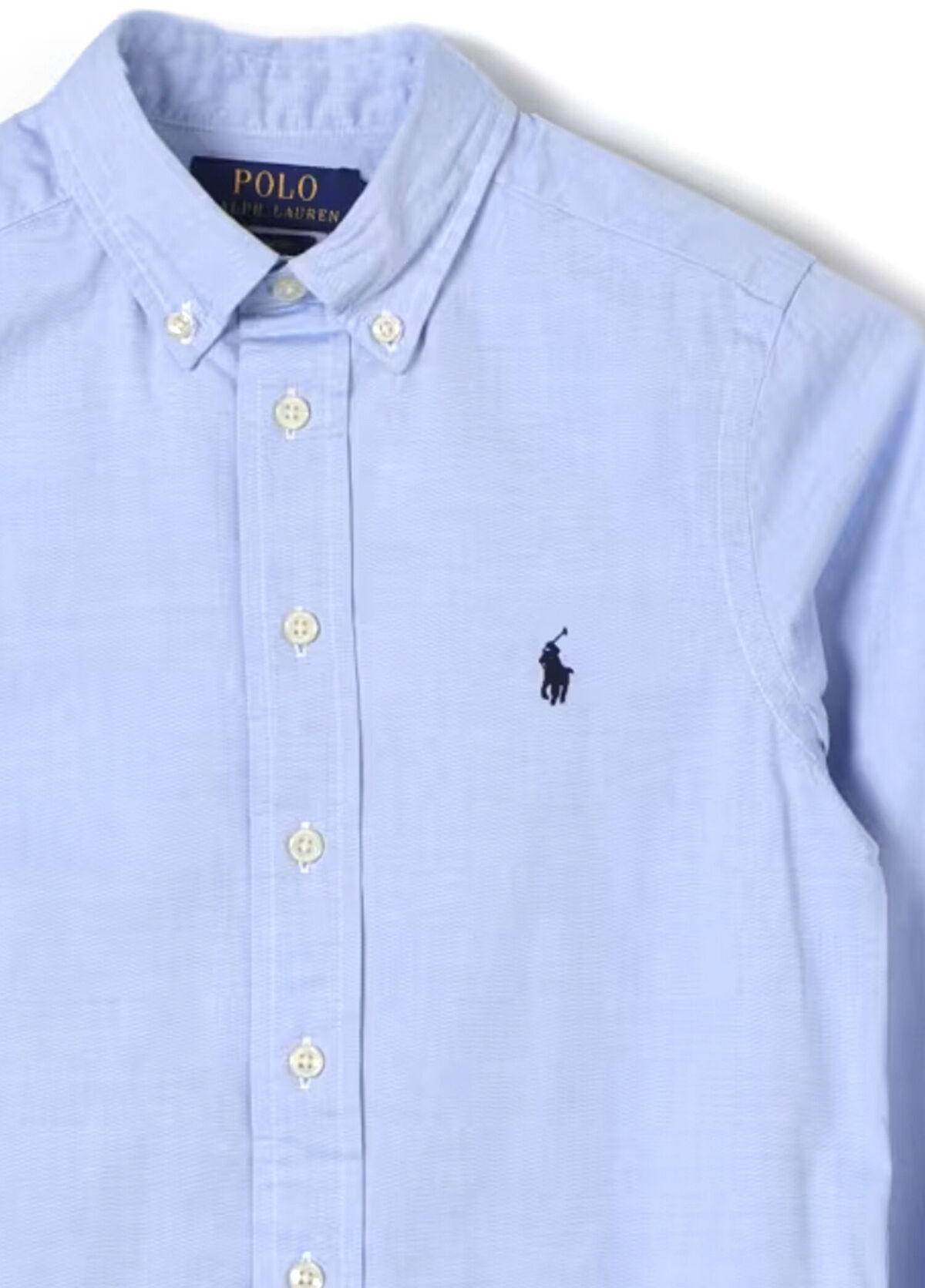 Polo Ralph Lauren Mavi Erkek Çocuk Gömlek - 3