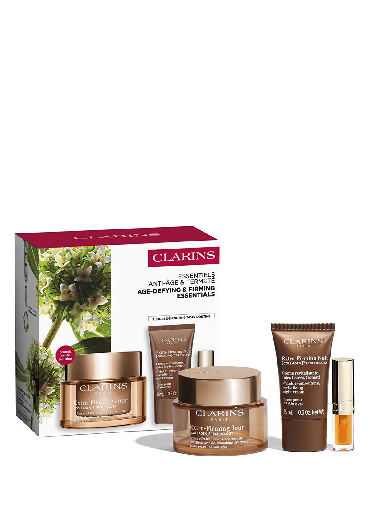 Clarins Extra Firming Yaşlanma Karşıtı Cilt Bakım Seti - 1