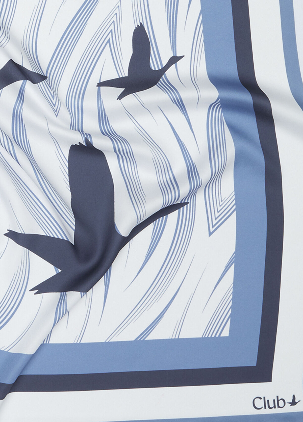 Beymen Club Blue And White Patterned Scarf - 3