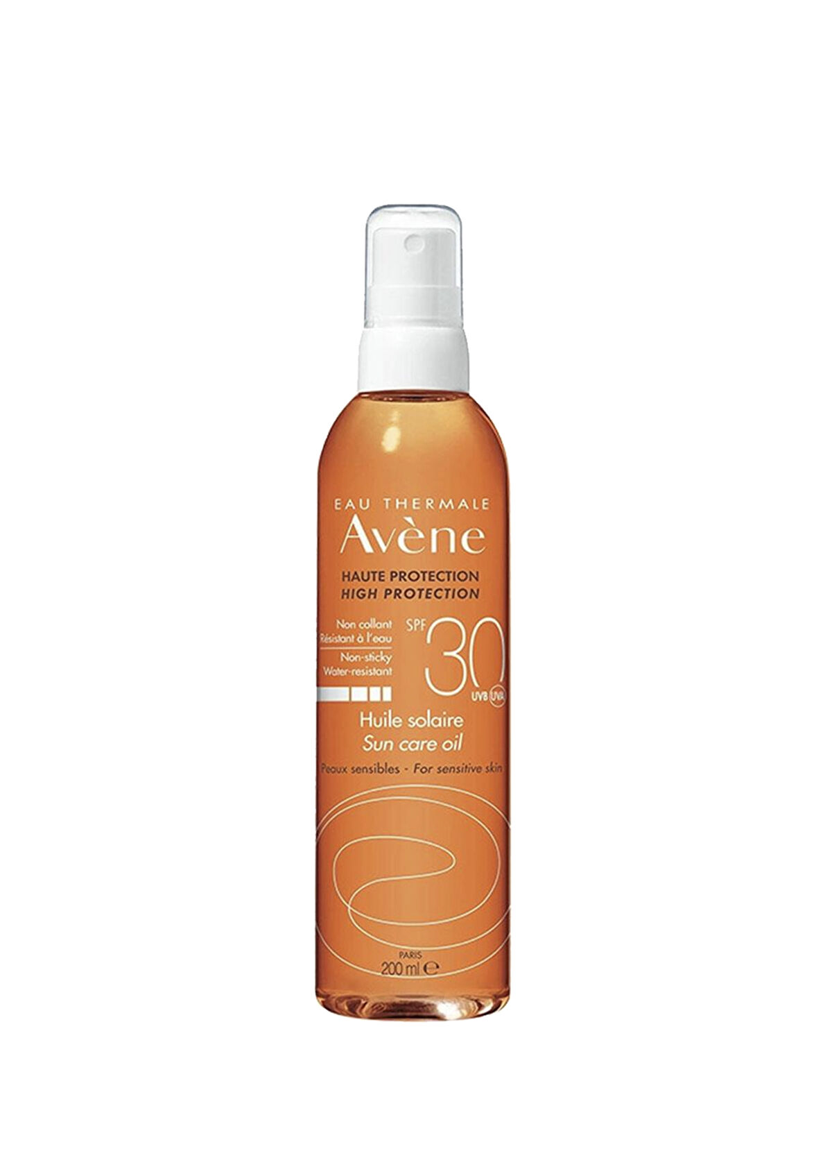 Avene EAU Thermale Huile Solaire SPF30  Vücut Yağı 200 ml - 1