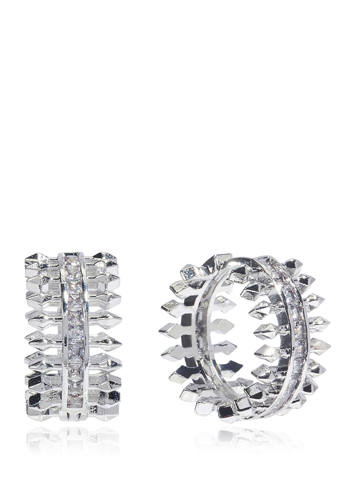 Beymen Club Silver Kadın Halka Küpe - 3