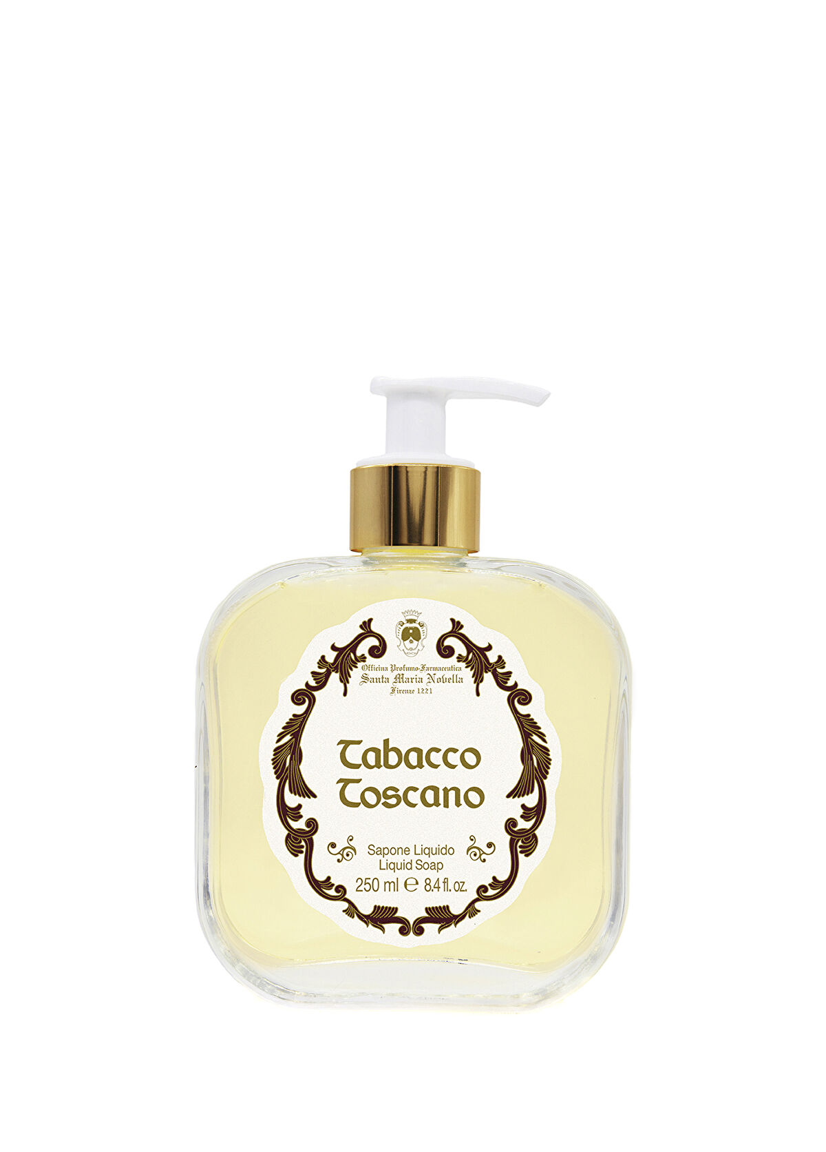 Santa Maria Novella Sapone Liquido Tabacco Toscano, Likit Sabun 250 ml - 1