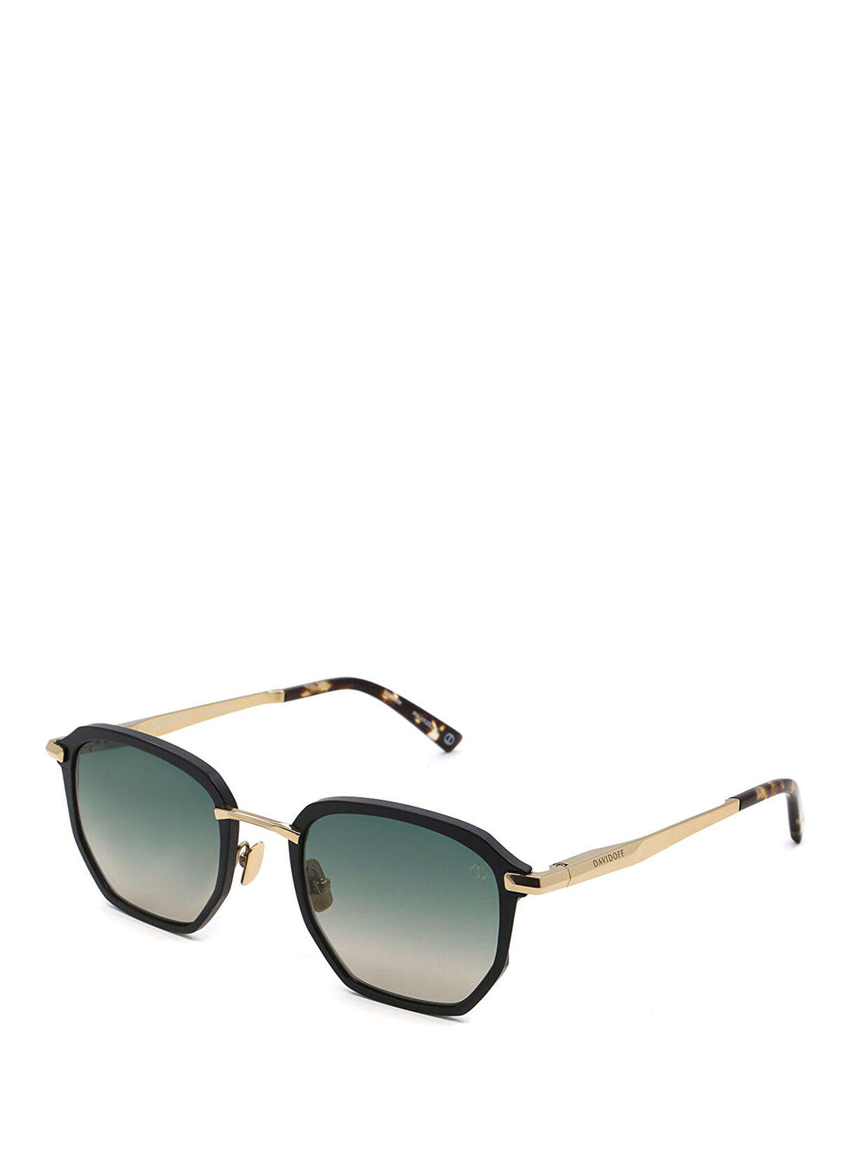 Davidoff DATS 115-01 Gold Black Titanium Men's Sunglasses - 1