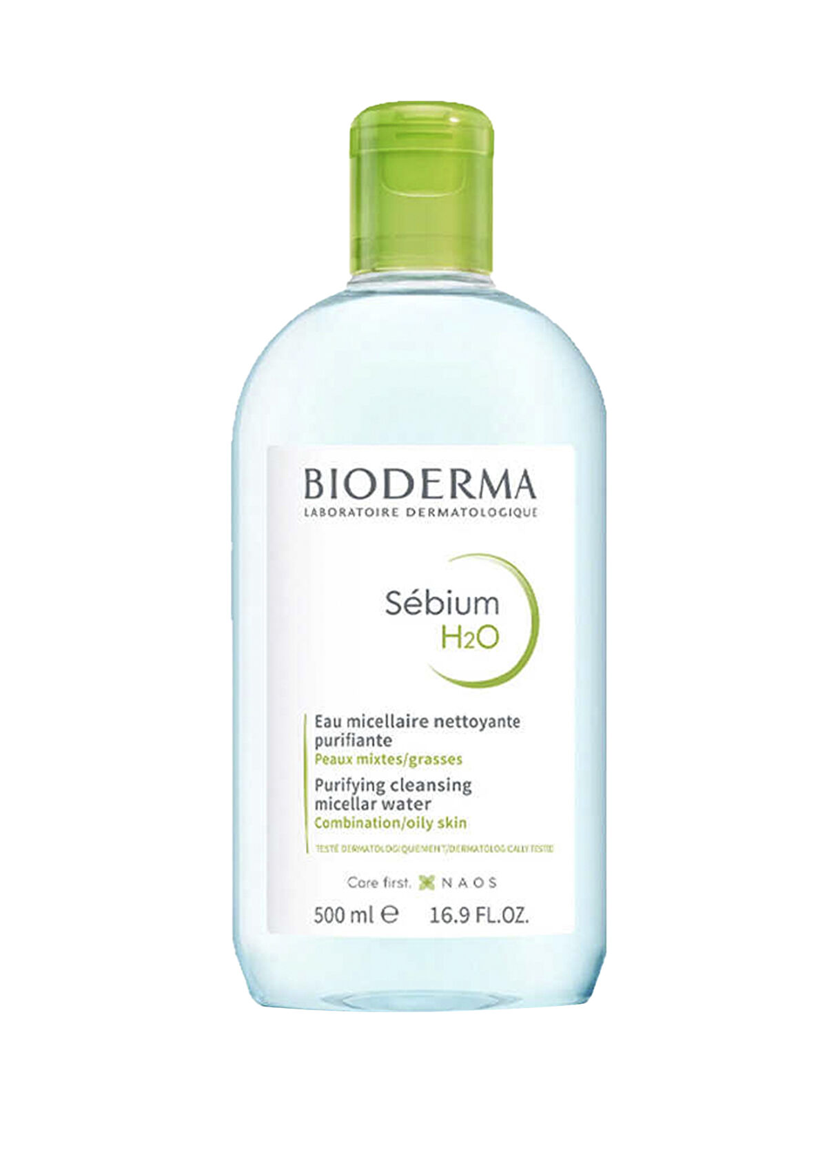Bioderma Sebium H2O Yüz ve Makyaj Temizleme Suyu 500 ml - 1
