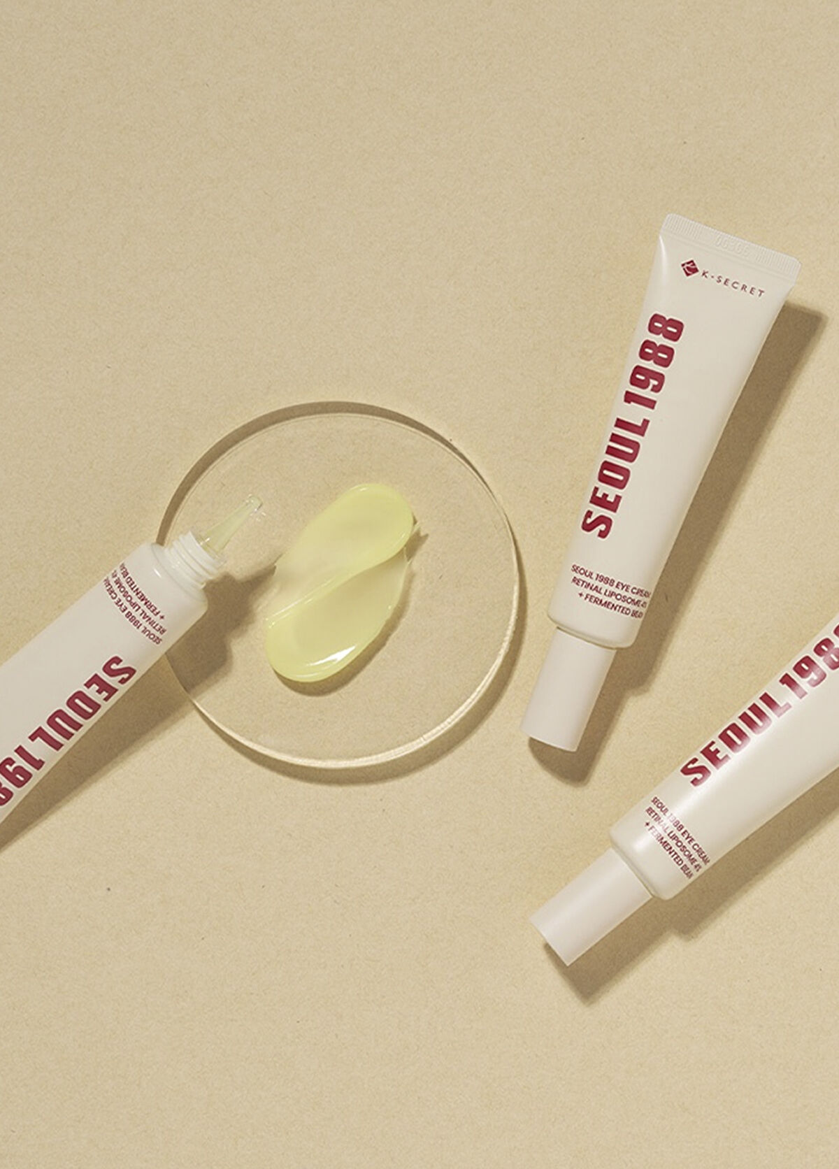 K-Secret Seoul 1988 Eye Cream Retinal Liposome 4% + Fermented Bean İnce Çizgi Önleyici ve Elastikiyet Koruyucu 3 Peptitli ve Retinalli Göz Kremi 30 ml - 3