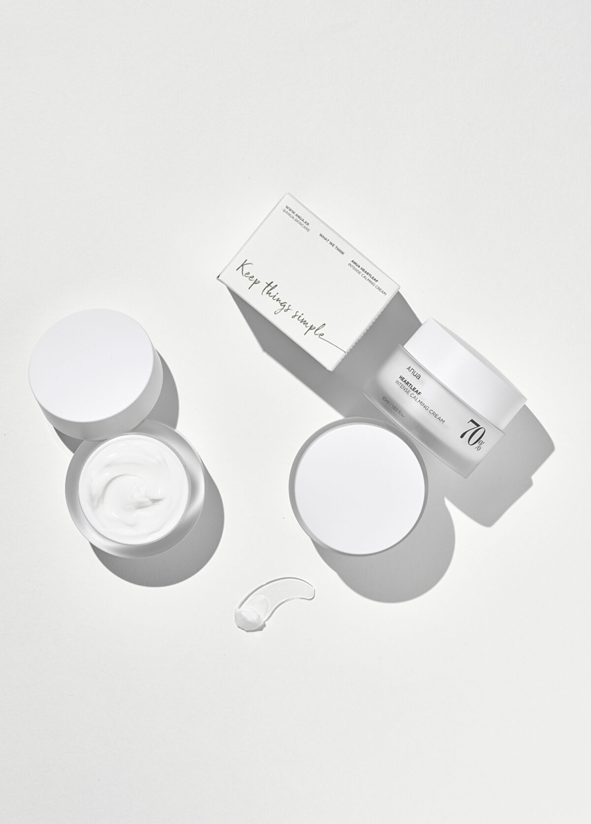 Anua Heartleaf 70% Intense Calming Intensive Moisturizer and Barrier Protective Heartleaf Extract Cream 50 ml - 3