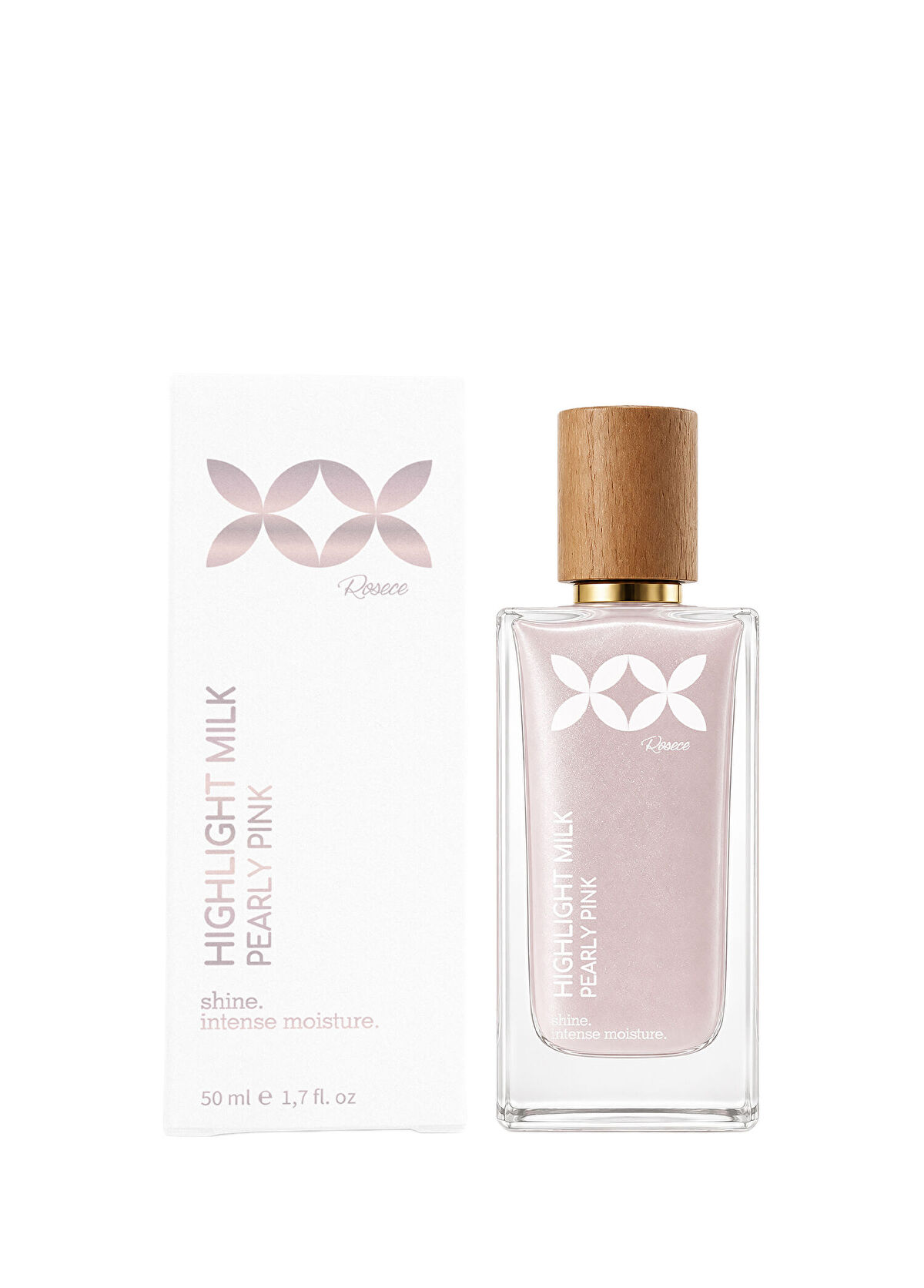 Rosece XX Highlight Milk Pearly Pink Radiant Moisturizing Skin Serum 30 ml - 1