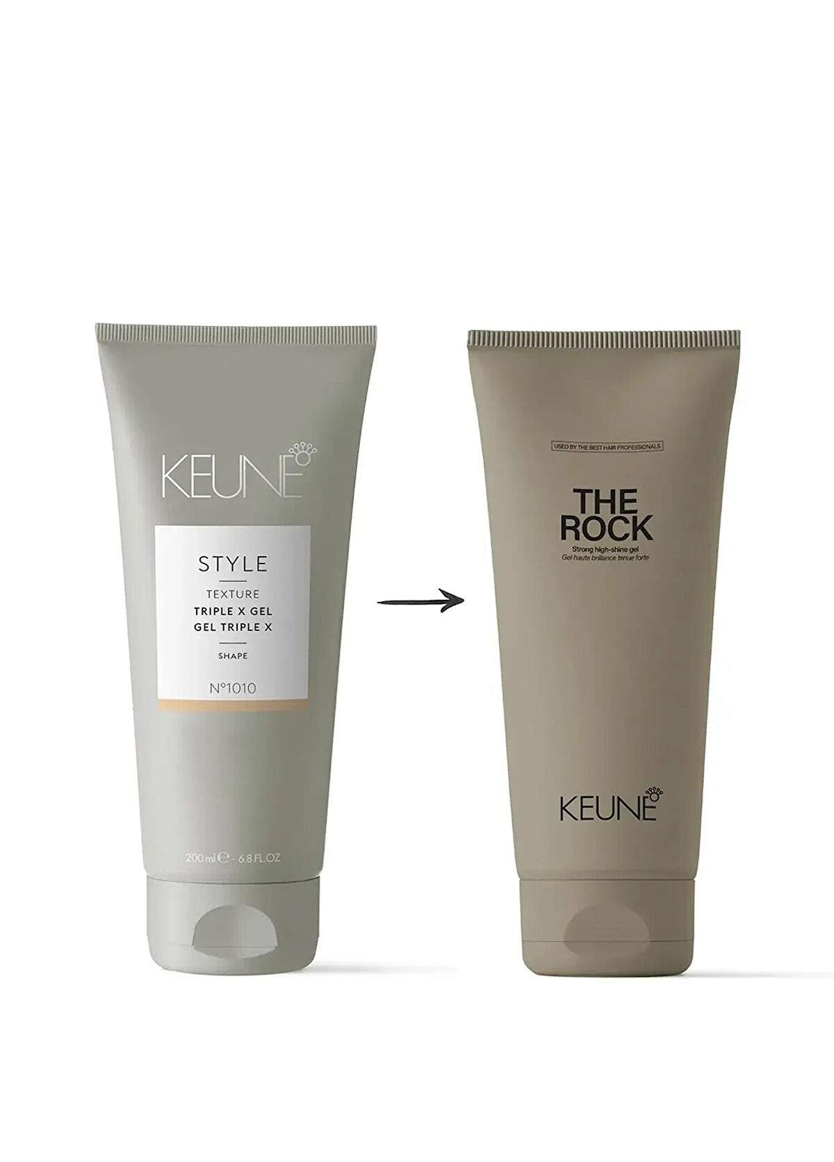 Keune The Rock Firm Hold Hair Styling Gel 200 ml - 3