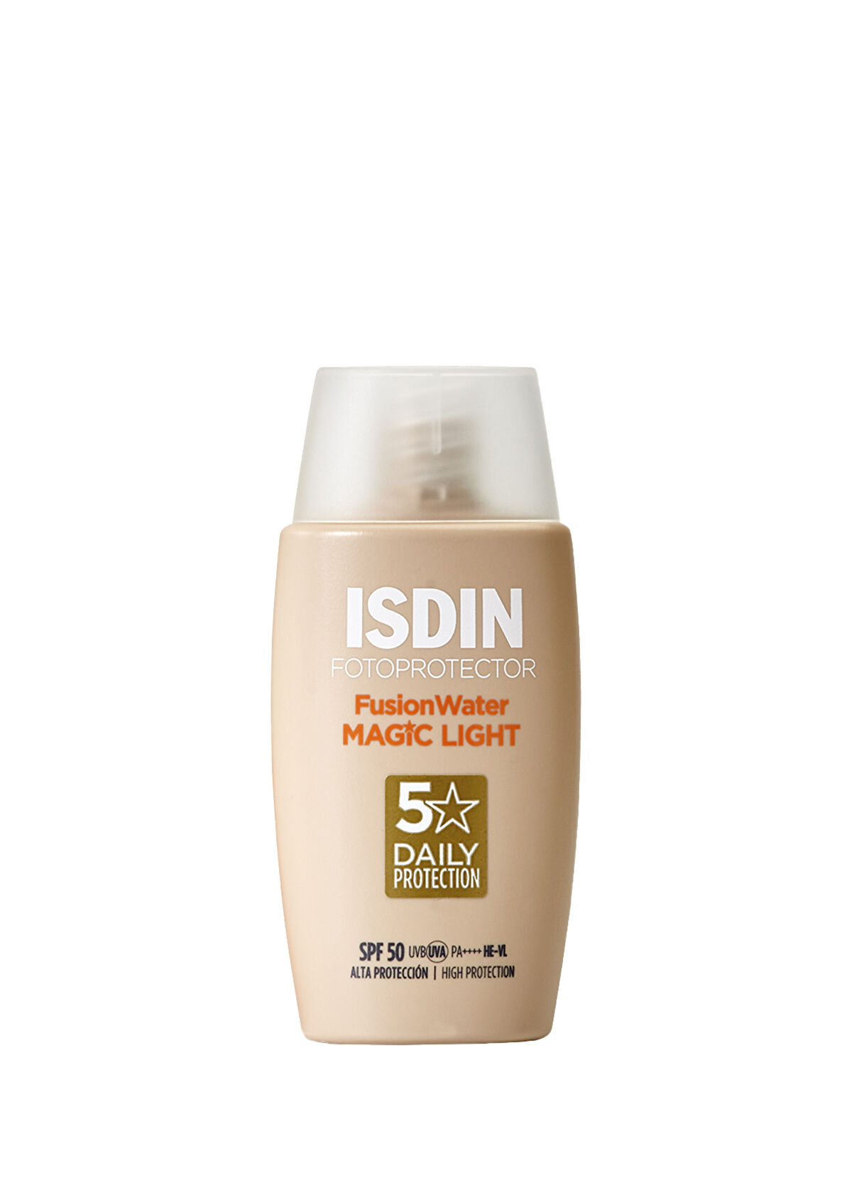 Isdin Fotoprotector Fusion Water Color Magic SPF50+ Light Güneş Kremi 50 ml - 1
