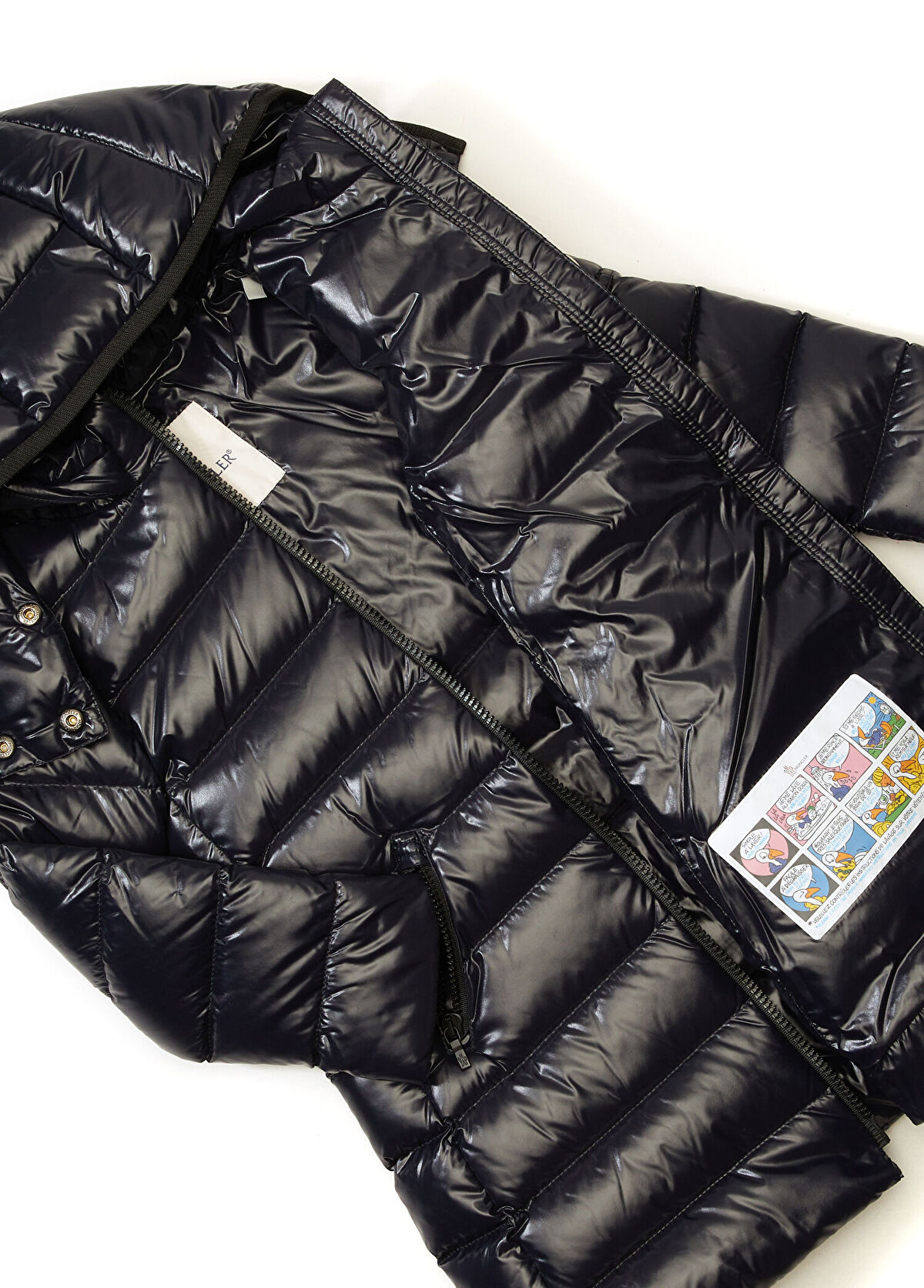 Lacivert Kız Çocuk Mont - Görsel 4