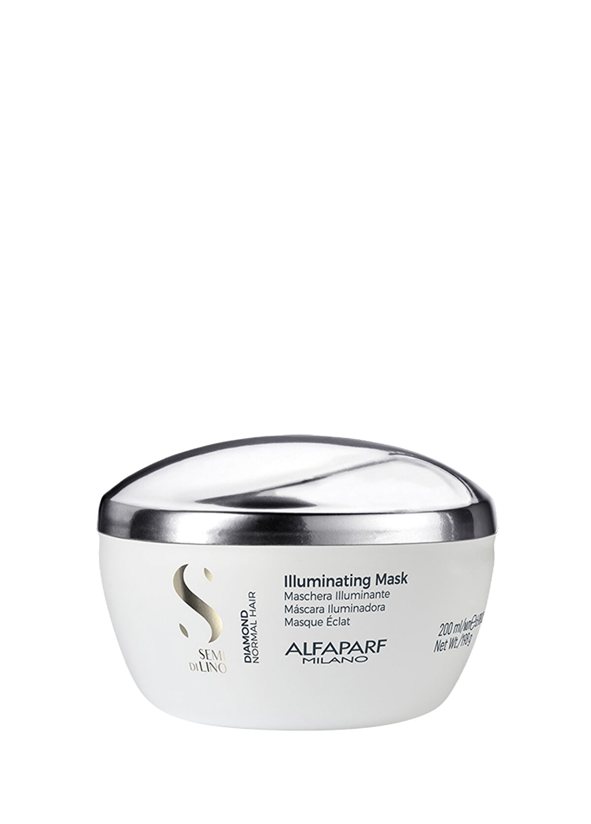 Alfaparf Diamond Illuminating Linen Semi Mask Normal Saçlar için Parlatıcı Maske 200 ml - 1