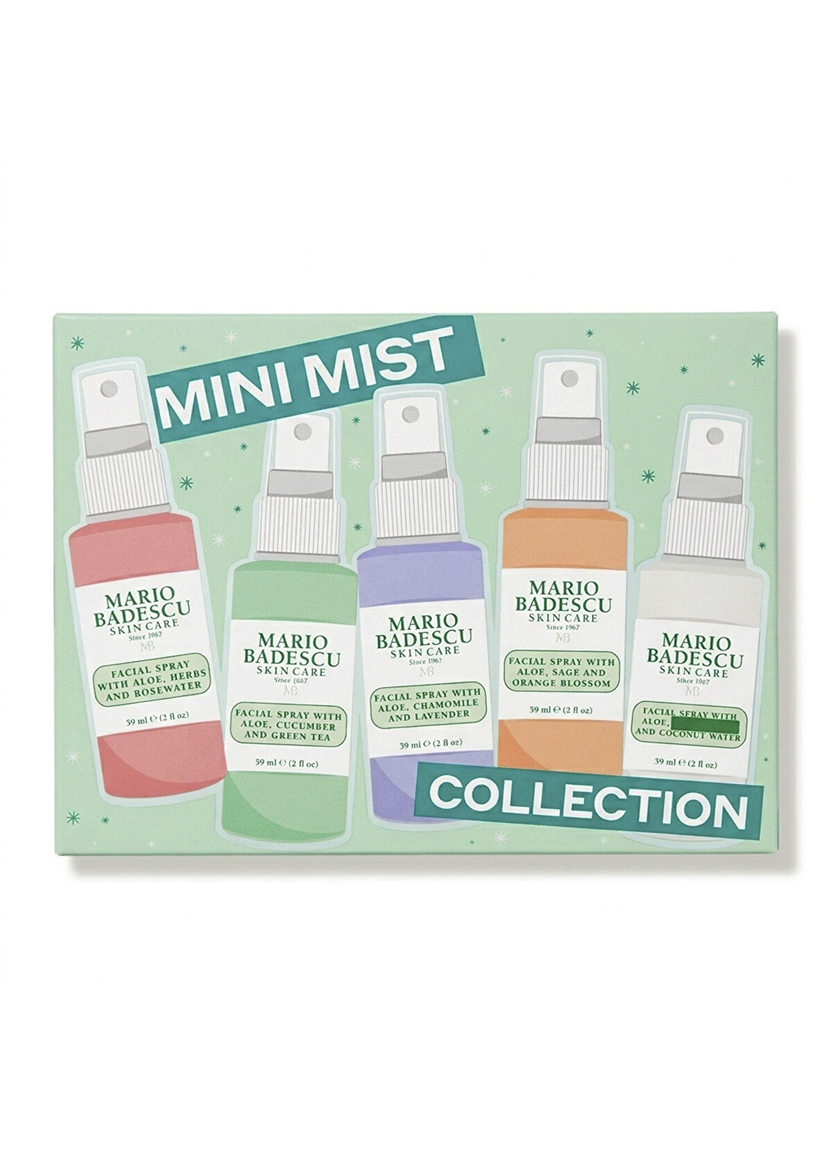 Mario Badescu Mini Mist Collection 5-Piece Set - 3