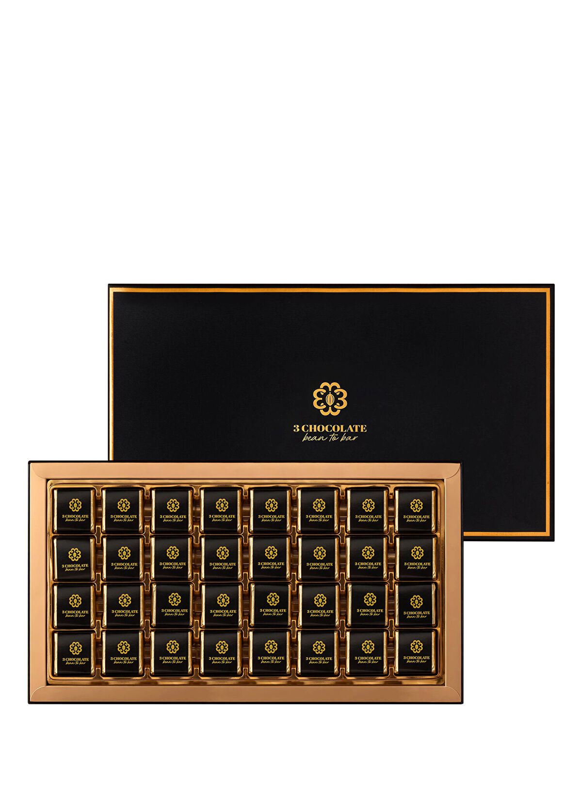 3CHOCOLATE Selection Royale Pistachio Dubai Çikolatası 1280 gr - 1